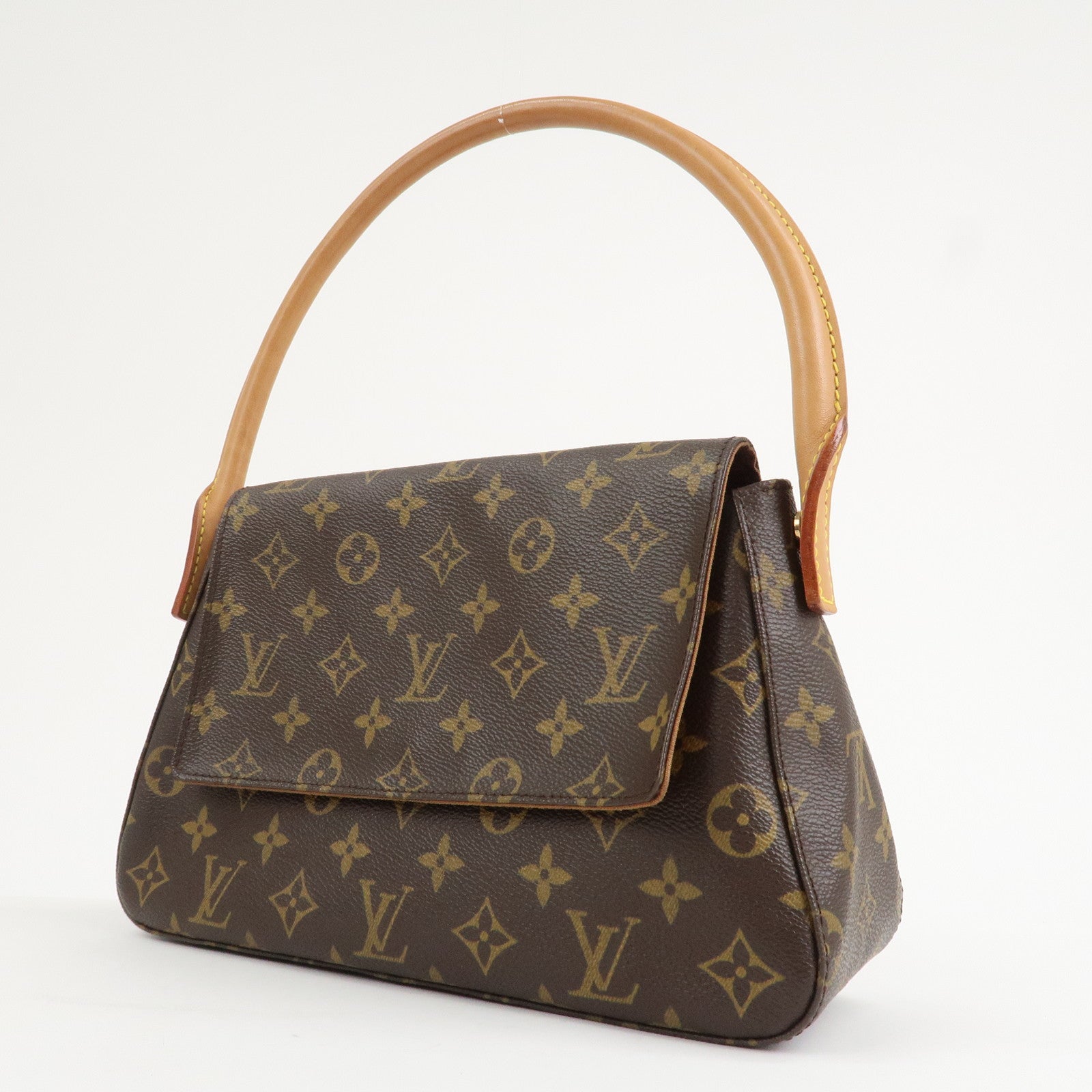 Louis Vuitton Monogram Mini Looping Shoulder Bag Brown M51147