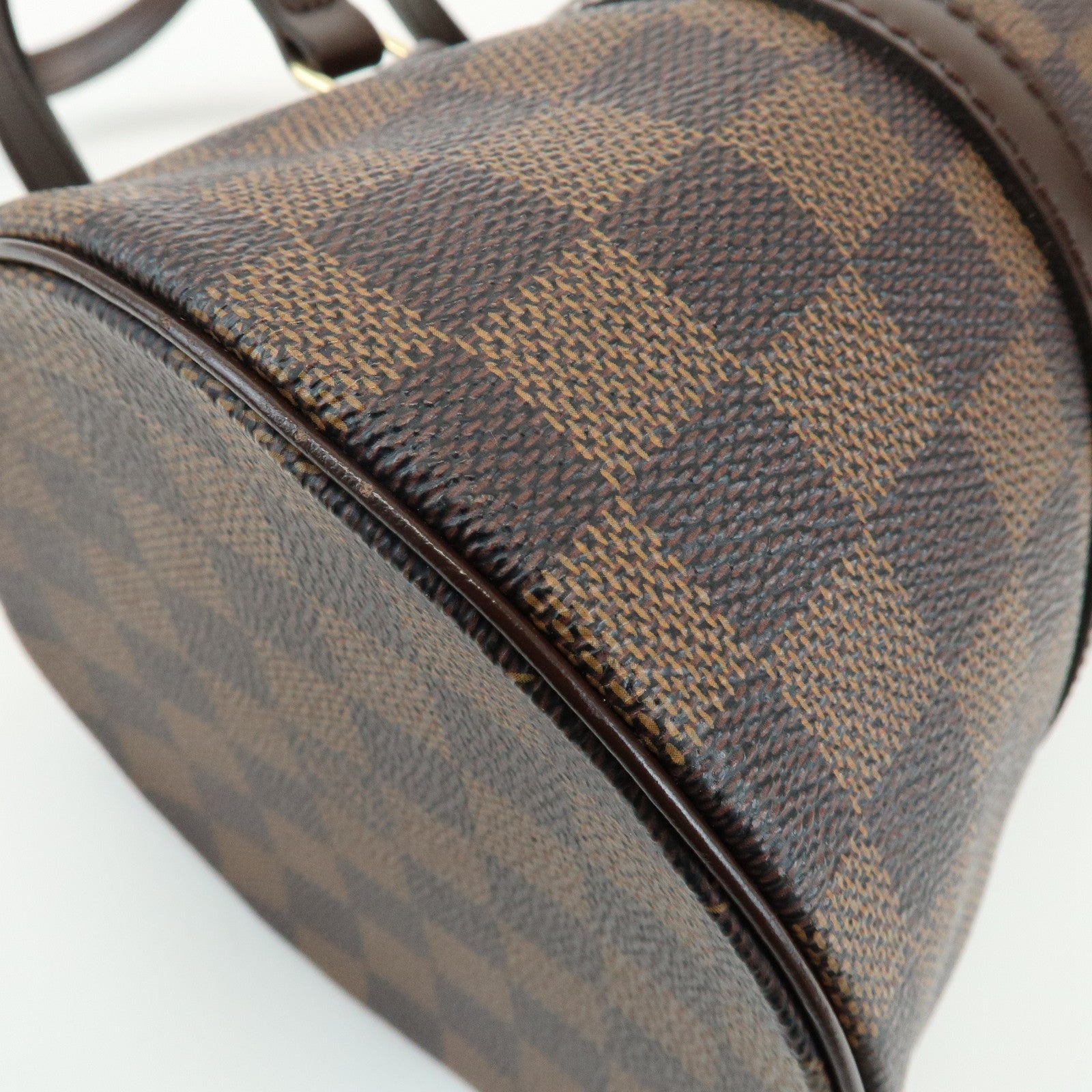 Louis Vuitton Damier Ebene Papillon 30 Hand Bag Brown N51303