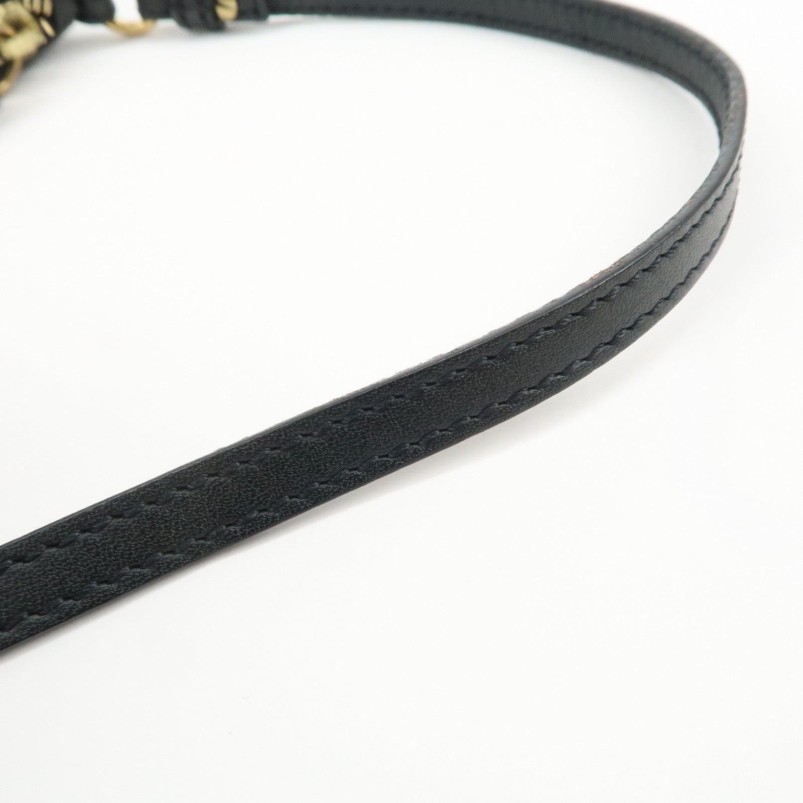 Chloe Victoria Leather 2Way Bag Hand Bag Shoulder Bag Black