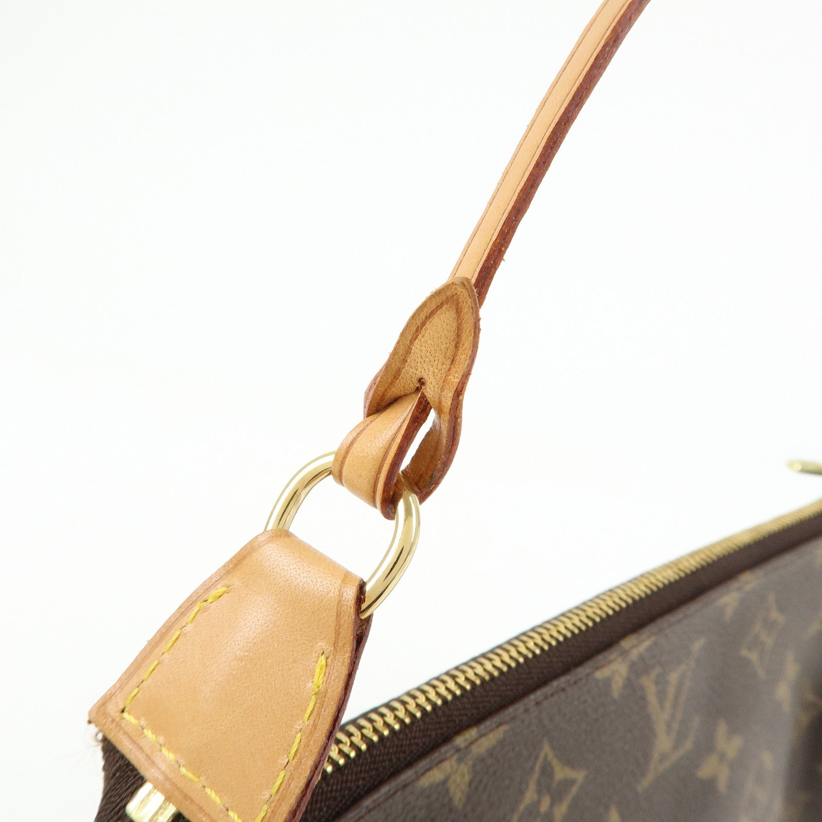 Louis Vuitton Monogram Pochette Accessoires Pouch Hand Bag M51980