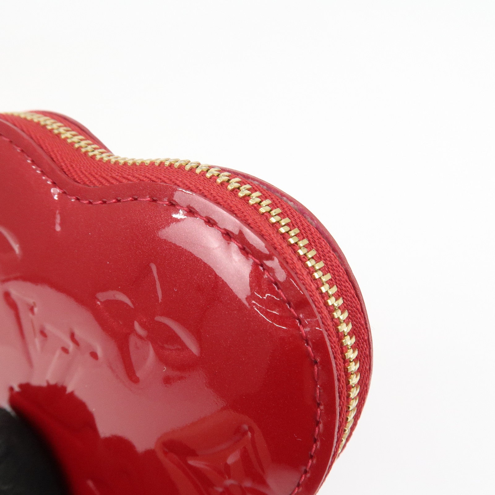 Louis Vuitton Monogram Vernis Porte Monnaie Coeur Coin Case M93562