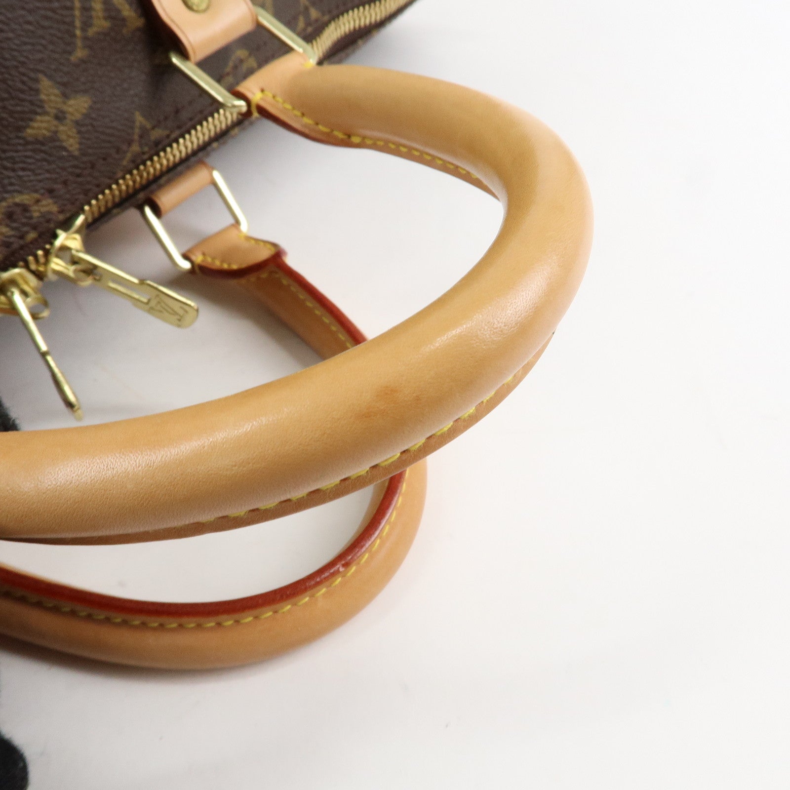 Louis Vuitton Monogram Keep All Bandouliere 50 Boston Bag Brown M41416 Used