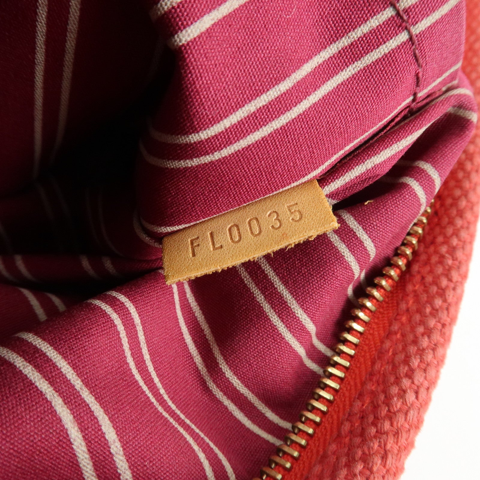 Louis Vuitton Antigua Cabas PM Hand Bag Rouge M40037