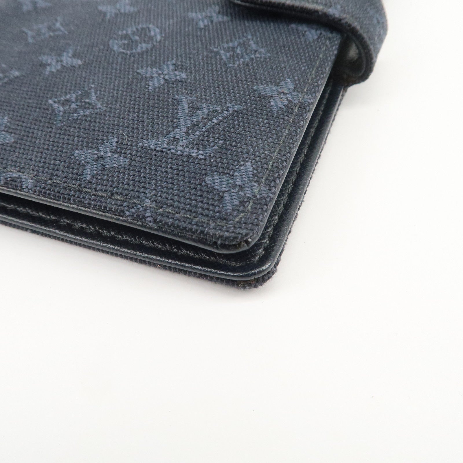 Louis Vuitton Monogram Mini Agenda PM Planner Cover TST Blue R20913