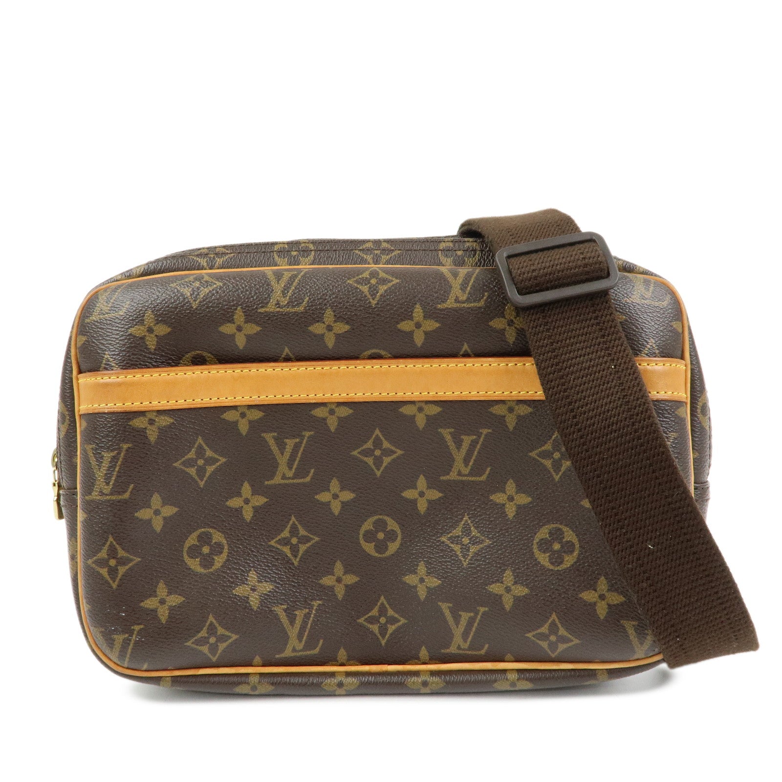 Louis Vuitton Monogram Reporter PM Shoulder Crossbody Bag M45254