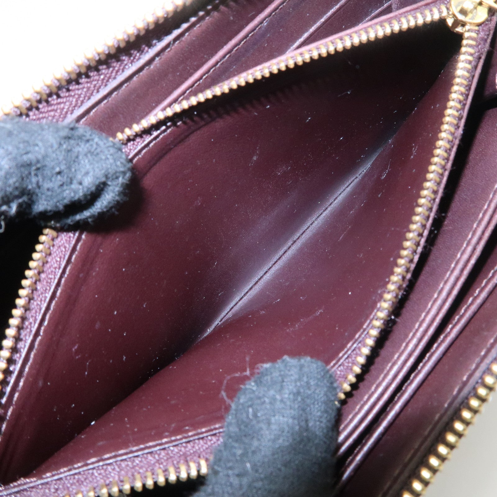 Louis Vuitton Monogram Vernis Set of 3 Wallet M93522 M91734 M90201 Used