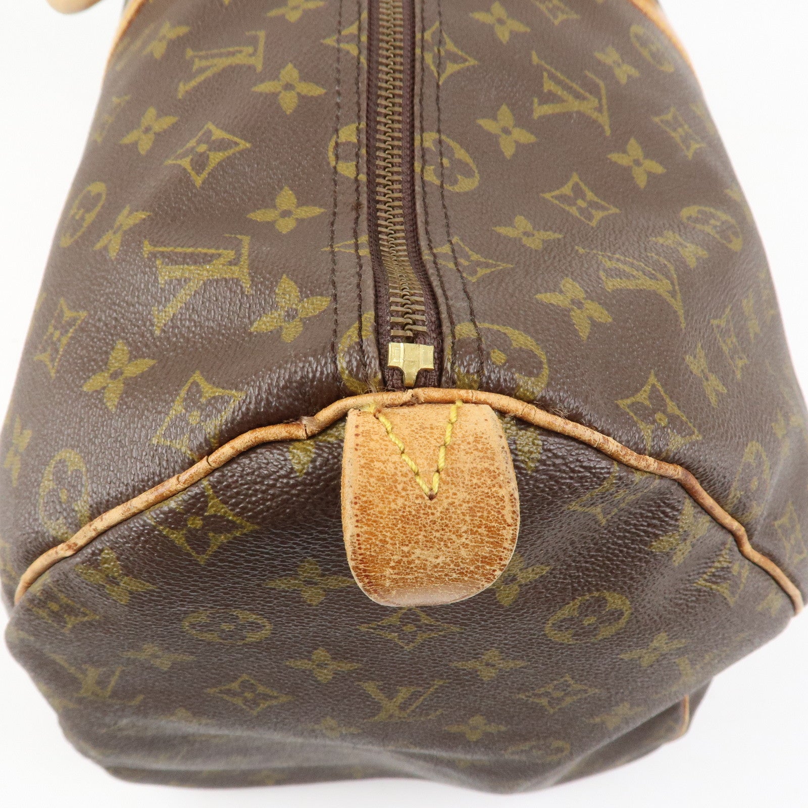 Louis Vuitton Monogram Keep All 55 Boston Bag Brown M41424