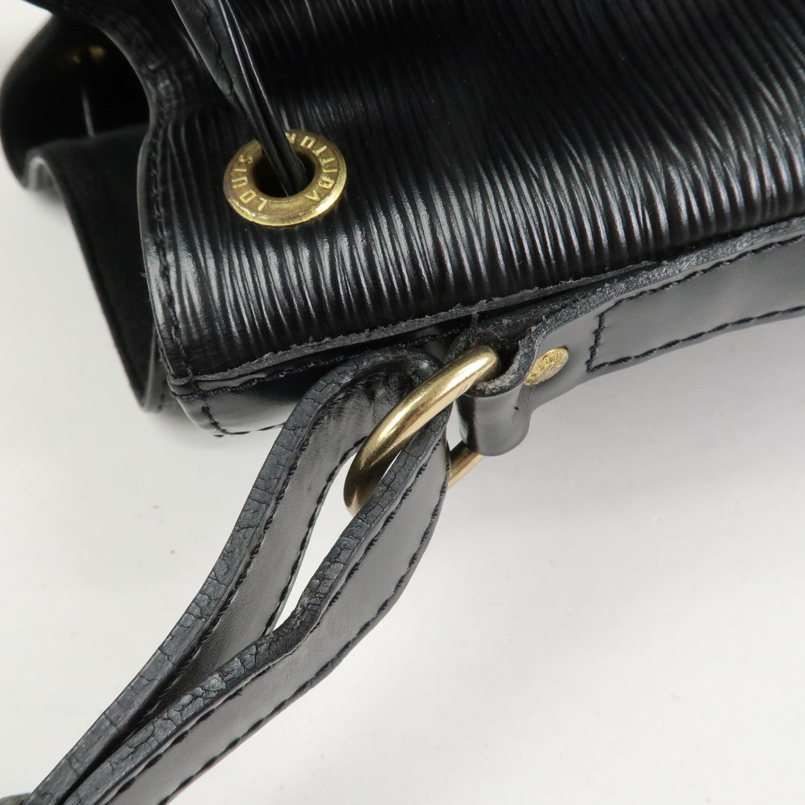 Louis Vuitton Epi Leather Petit Noe Shoulder Bag Noir Black M59012