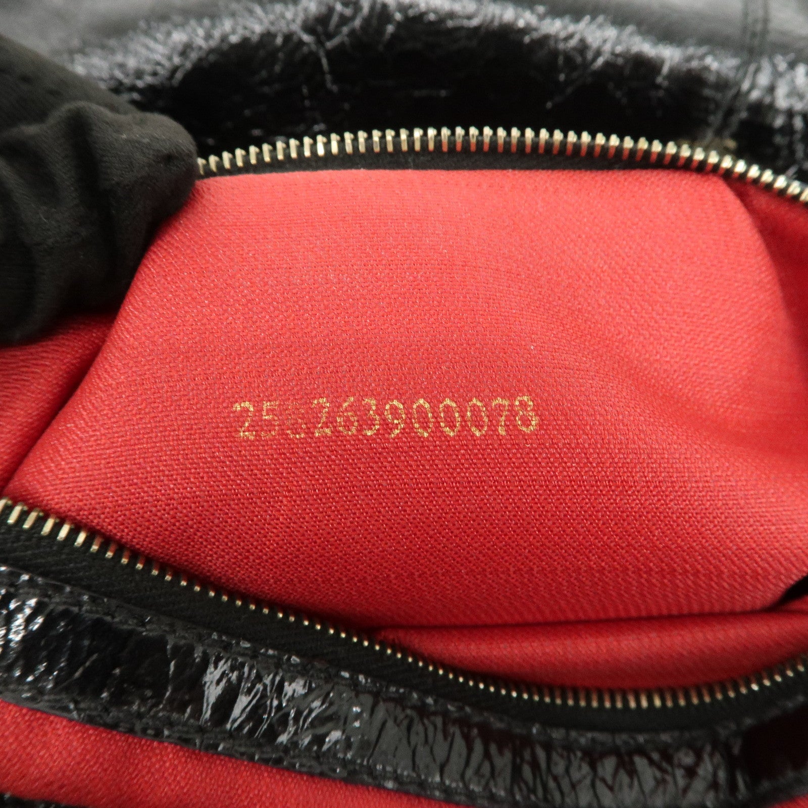 FENDI Mamma Baguette Leather Shoulder Bag Hand Bag Black