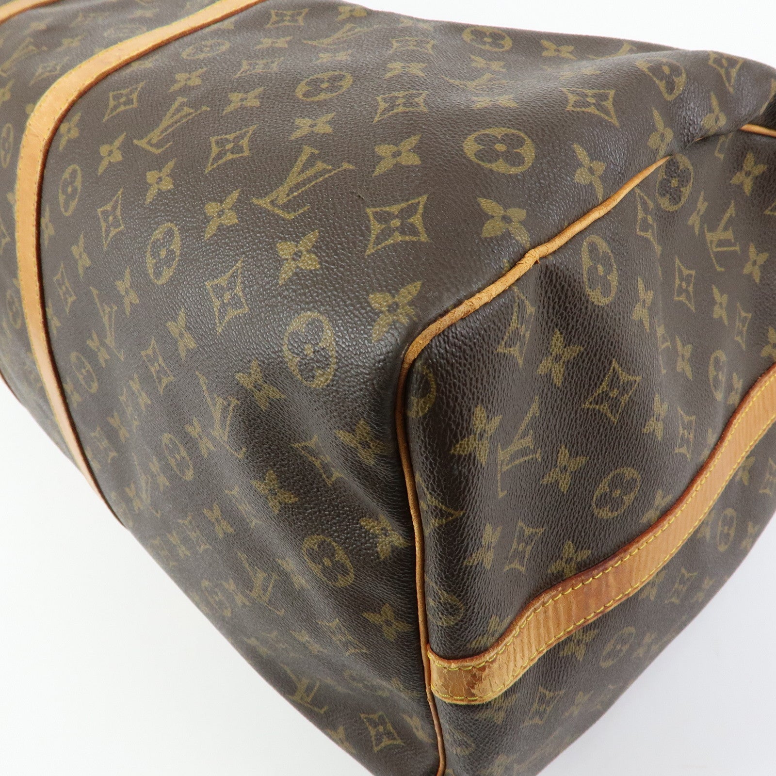 Louis Vuitton Monogram Keep All Bandouliere 60 Boston Bag M41412