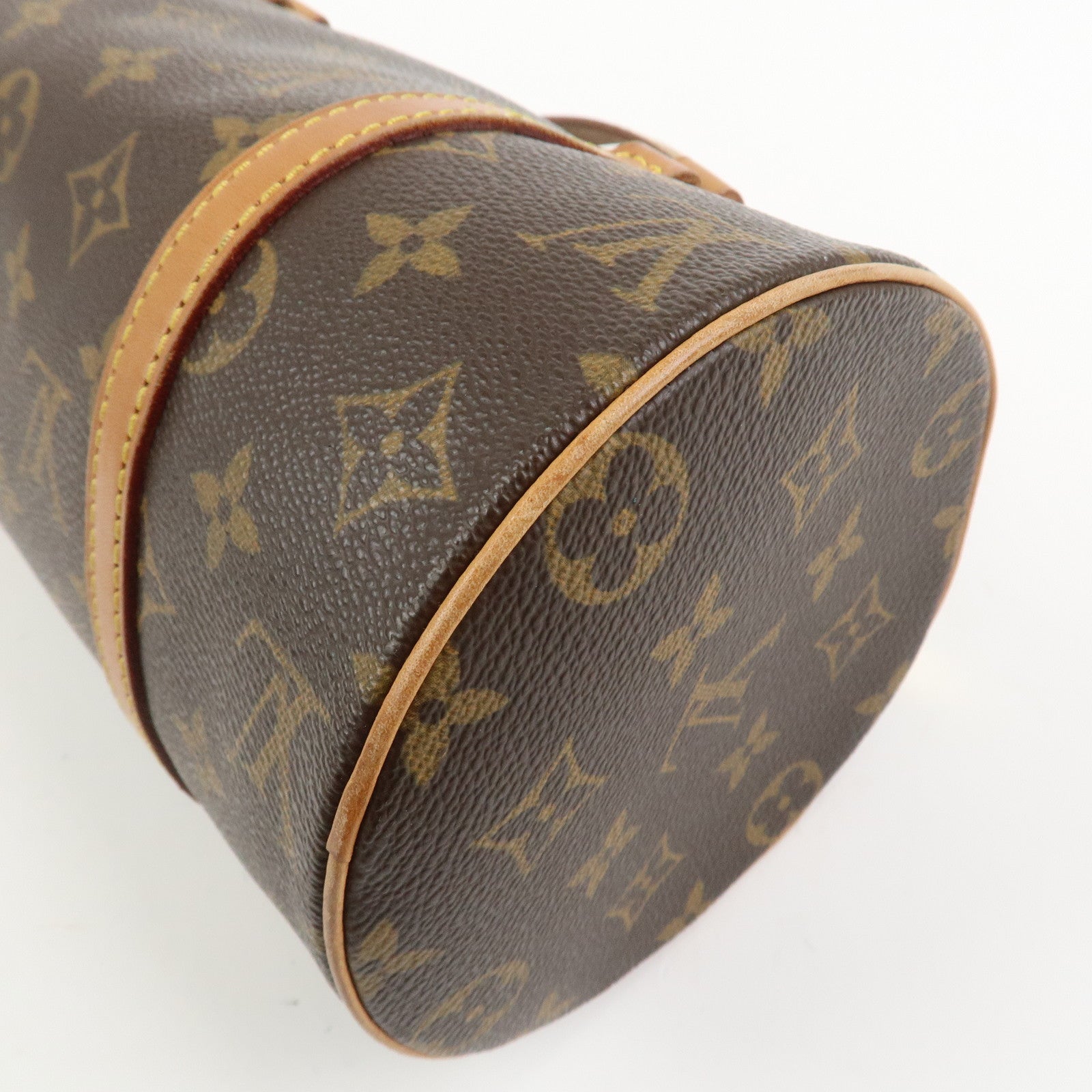 Louis Vuitton Monogram Papillon 26 Hand Bag Brown M51386