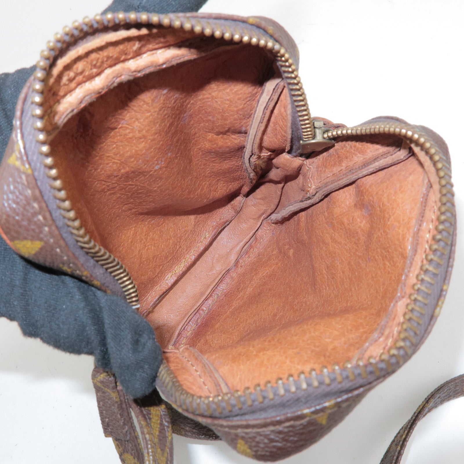 Louis Vuitton Monogram Mini Danube Shoulder Bag Brown M45268