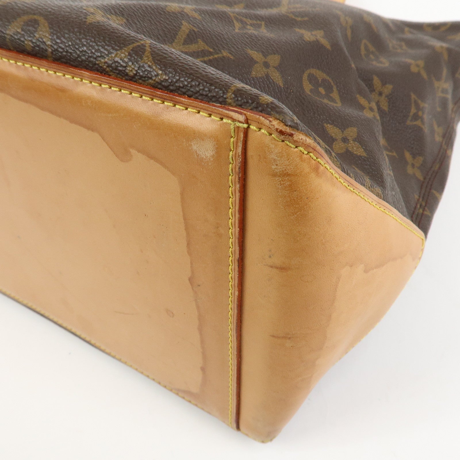 Louis Vuitton Monogram Cabas Mezzo Tote Bag Shoulder Bag M51151