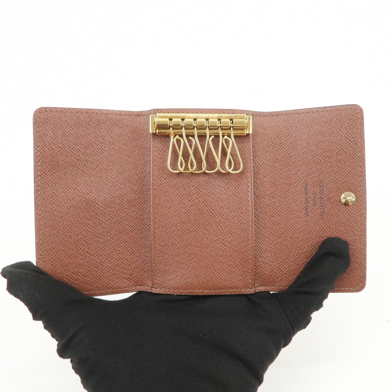 Louis Vuitton Monogram Multicles 6 Key Case Key Holder Brown M62630