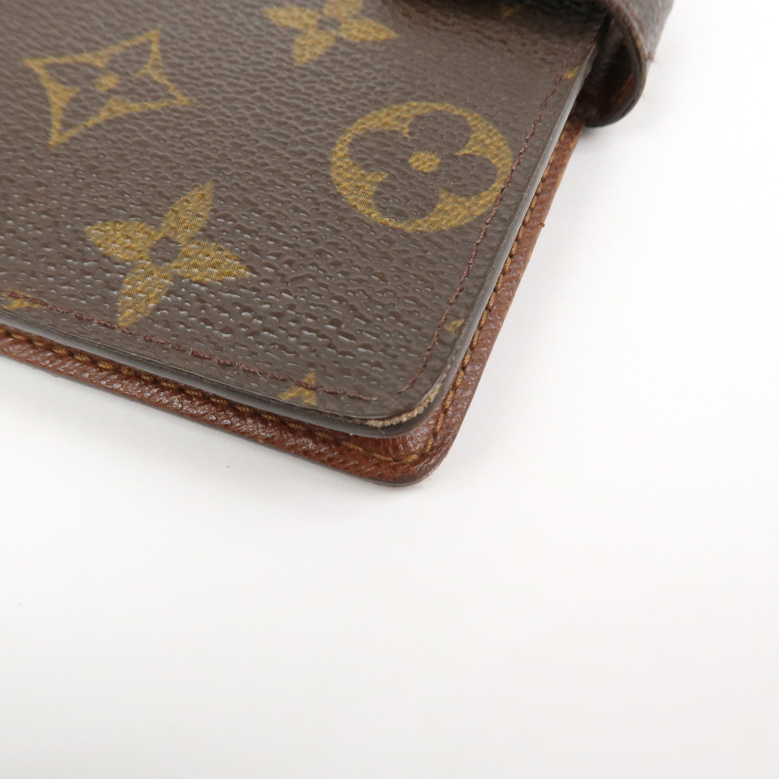 Louis Vuitton Monogram Agenda PM Planner Cover Brown R20005