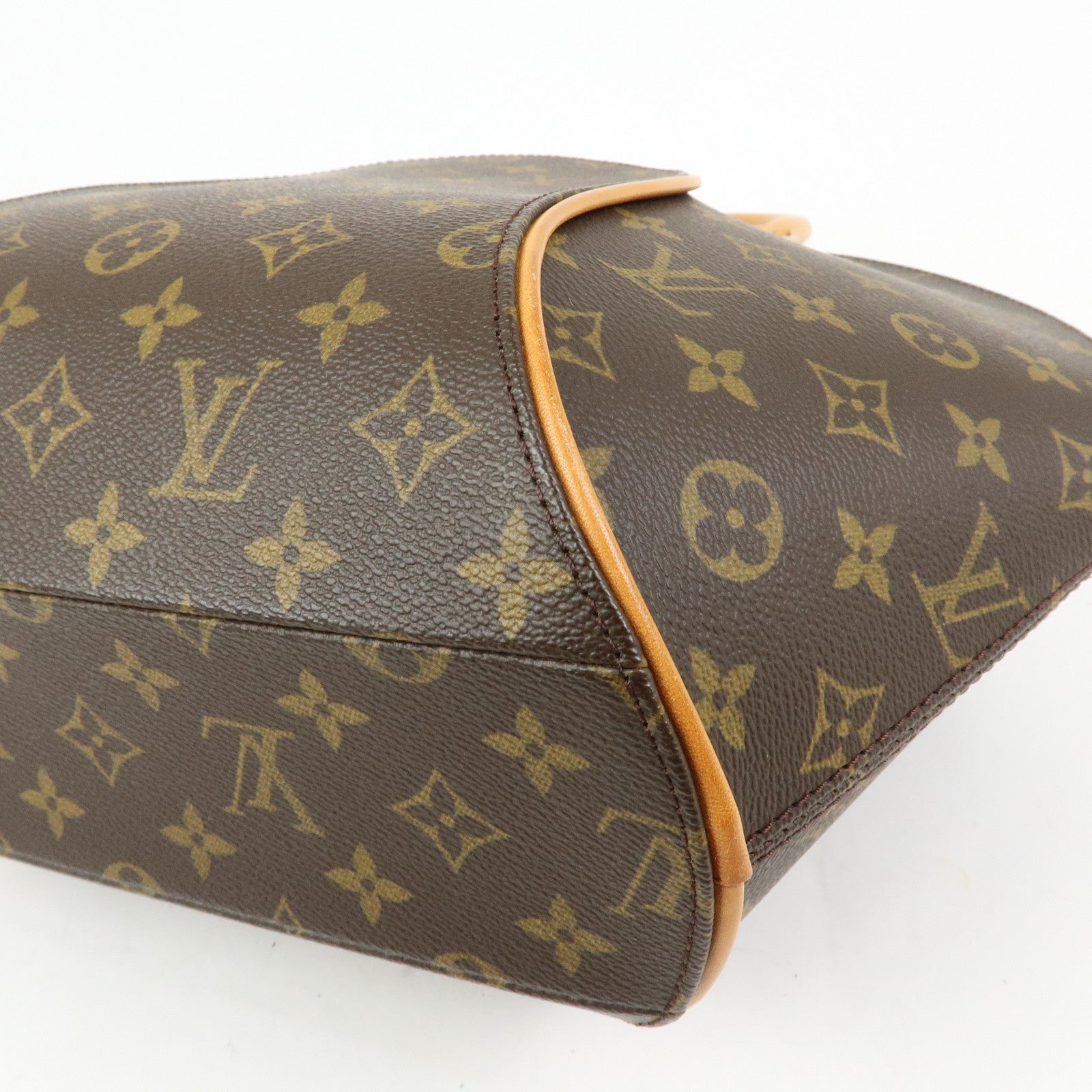Louis Vuitton Monogram Ellipse MM Hand Bag Brown M51126