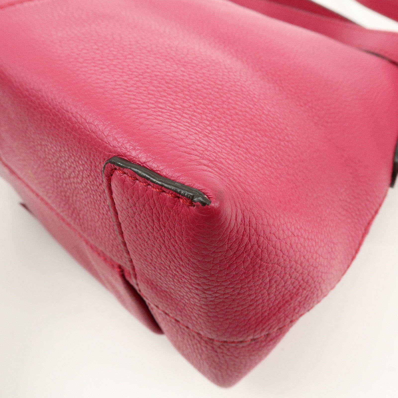 Chloe Joan Suede Leather Shoulder Bag Hand Bag Pink