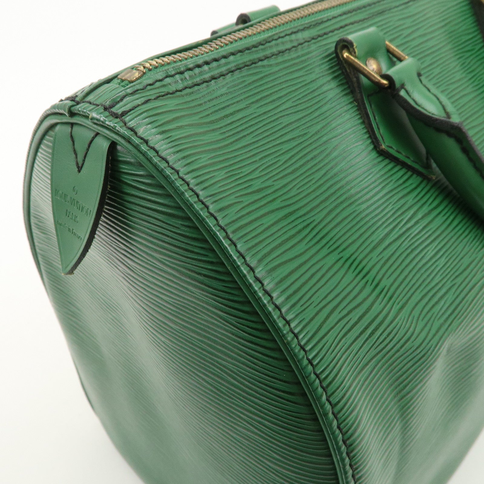 Louis Vuitton Epi Speedy 30 Boston Bag Hand Bag Borneo Green M43004