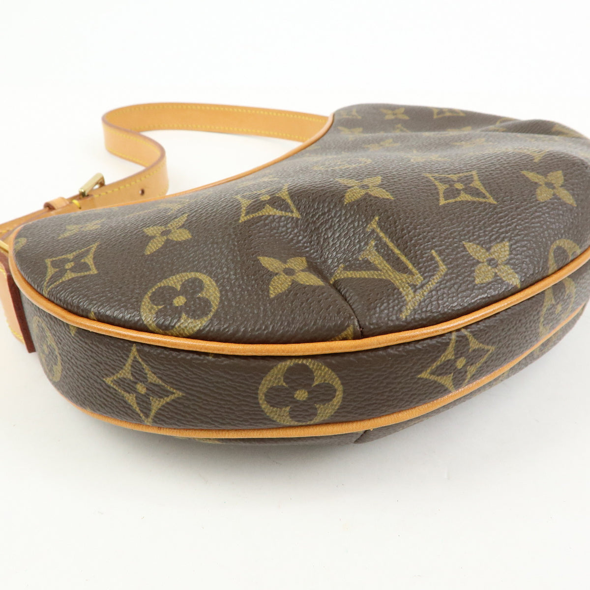 Louis Vuitton Monogram Pochette Croissant Shoulder Hand Bag M51510