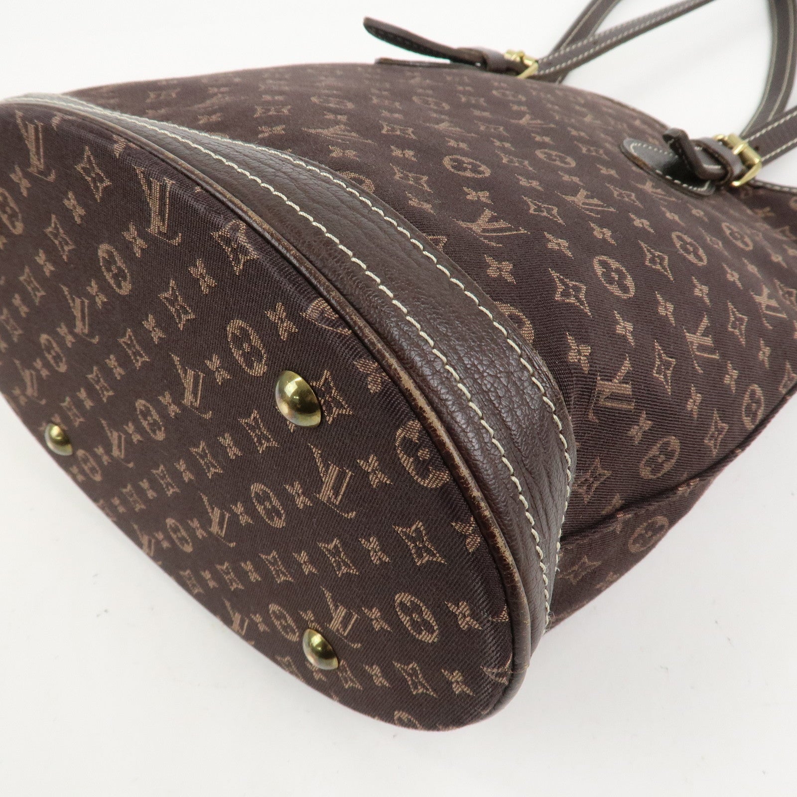 Louis Vuitton Monogram Idylle Mini Lin Bucket PM Hand Bag M95226