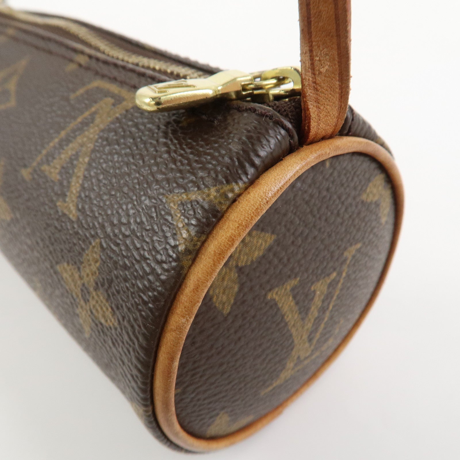 Louis Vuitton Monogram Mini Pouch for Papillon Bag Brown
