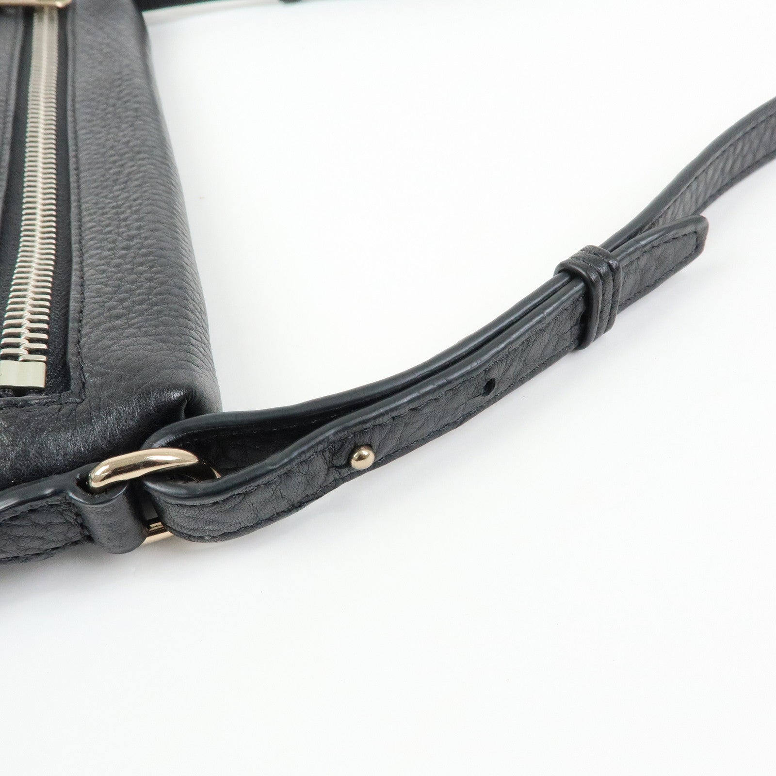 BURBERRY Nova Plaid Canvas Leather Shoulder Bag Beige Black