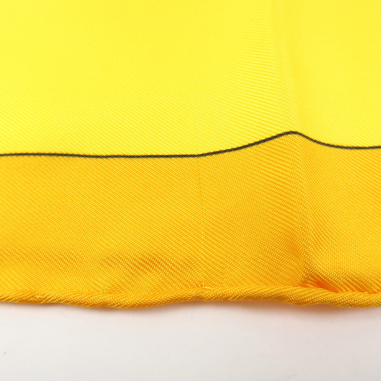 HERMES Carre 90 Silk 100% Scarf HELLO DOLLY Yellow