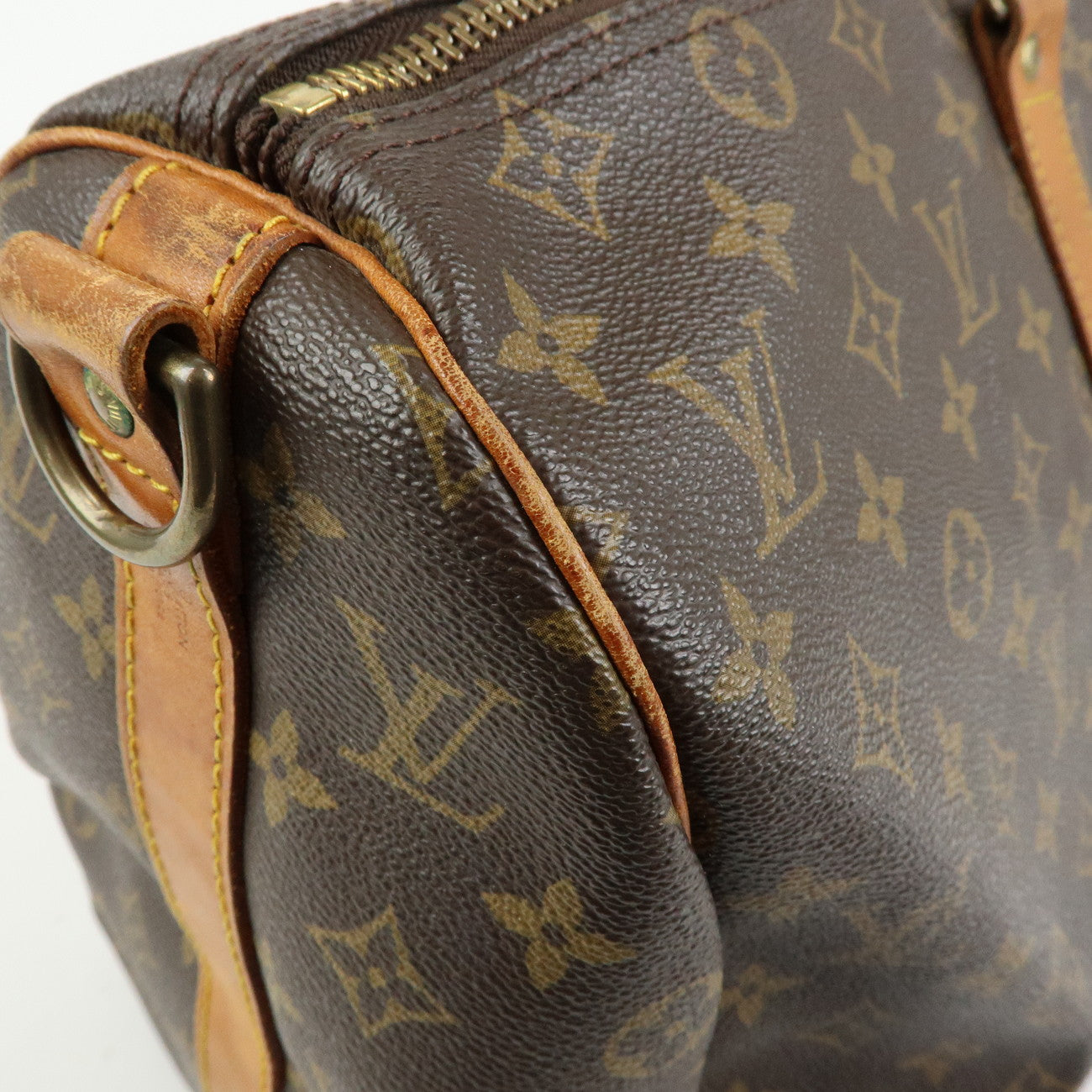 Louis Vuitton Monogram Keep All Bandouliere 45 Boston Bag M41418