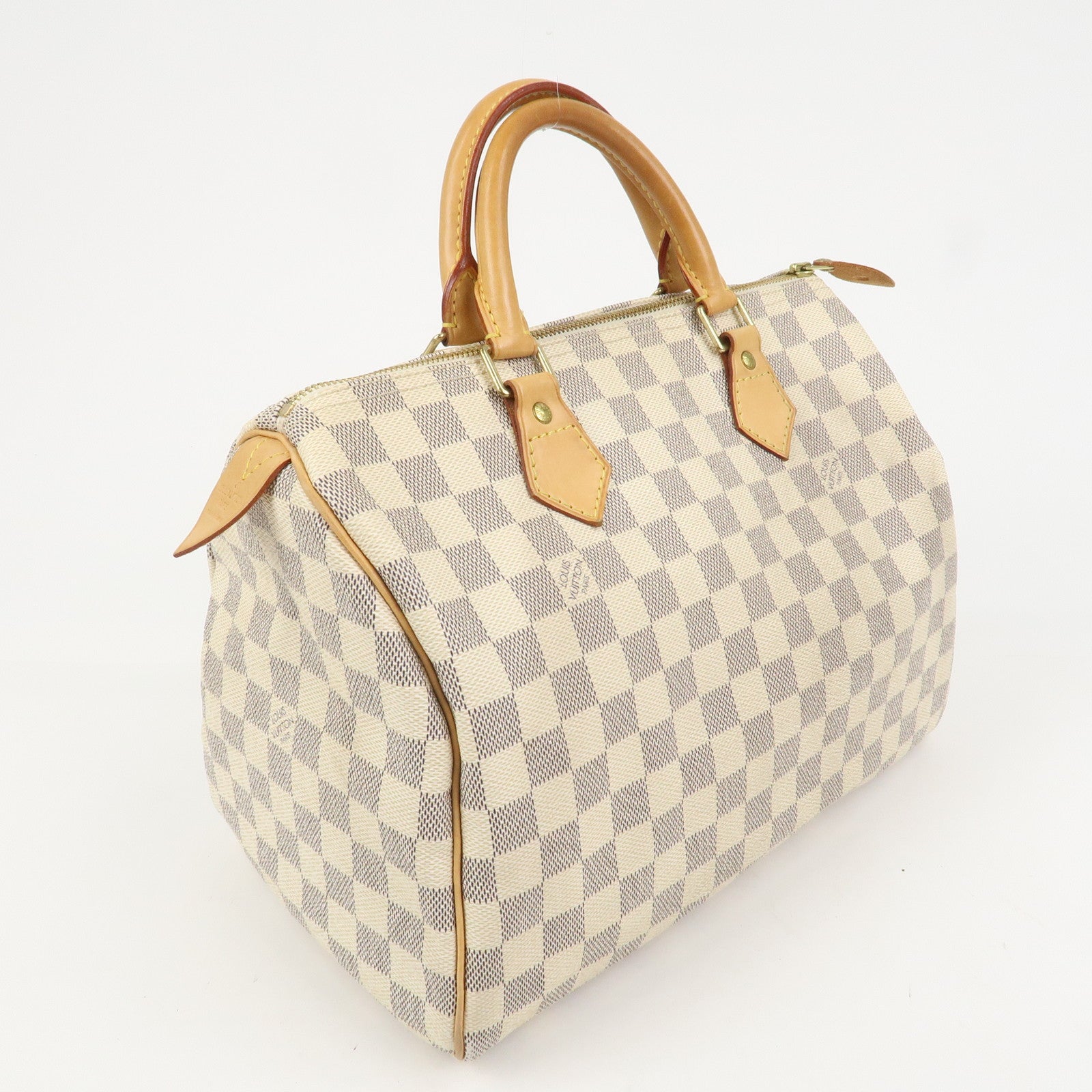 Louis Vuitton Damier Azur Speedy 30 Boston Bag Hand Bag N41533