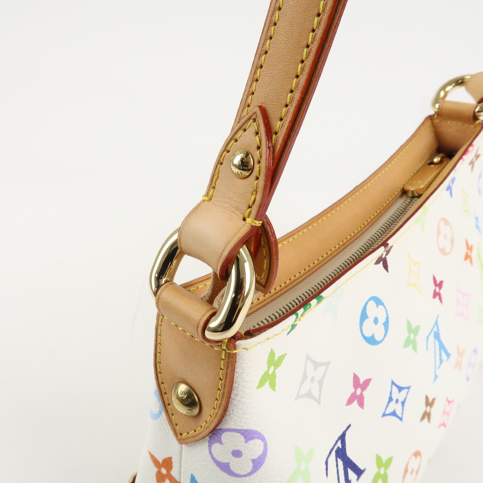 Louis Vuitton Monogram Multicolor Eliza Shoulder Bag Blanc M40098 Used