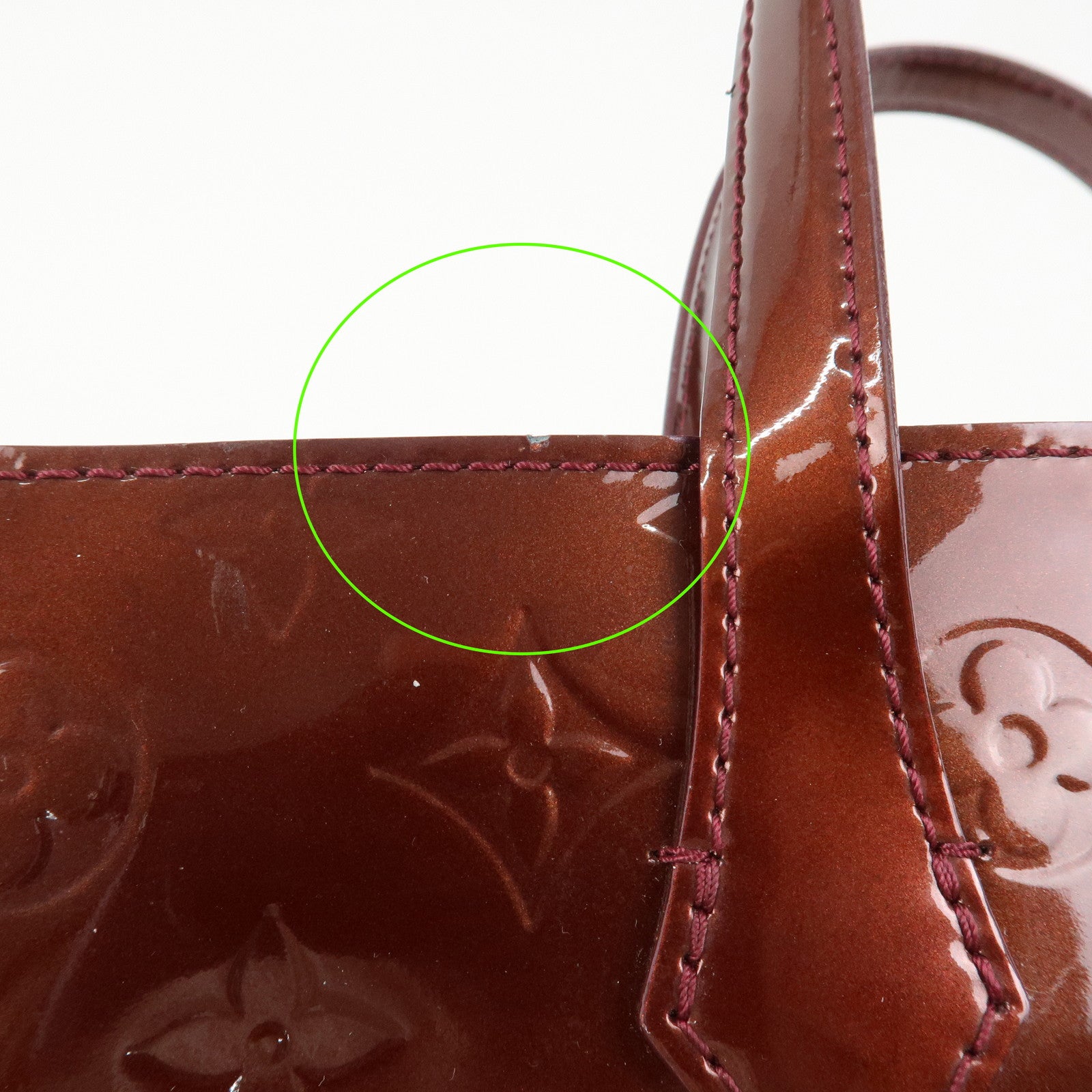 Louis Vuitton Monogram Vernis Wilshire PM Rouge Faurviste M91644