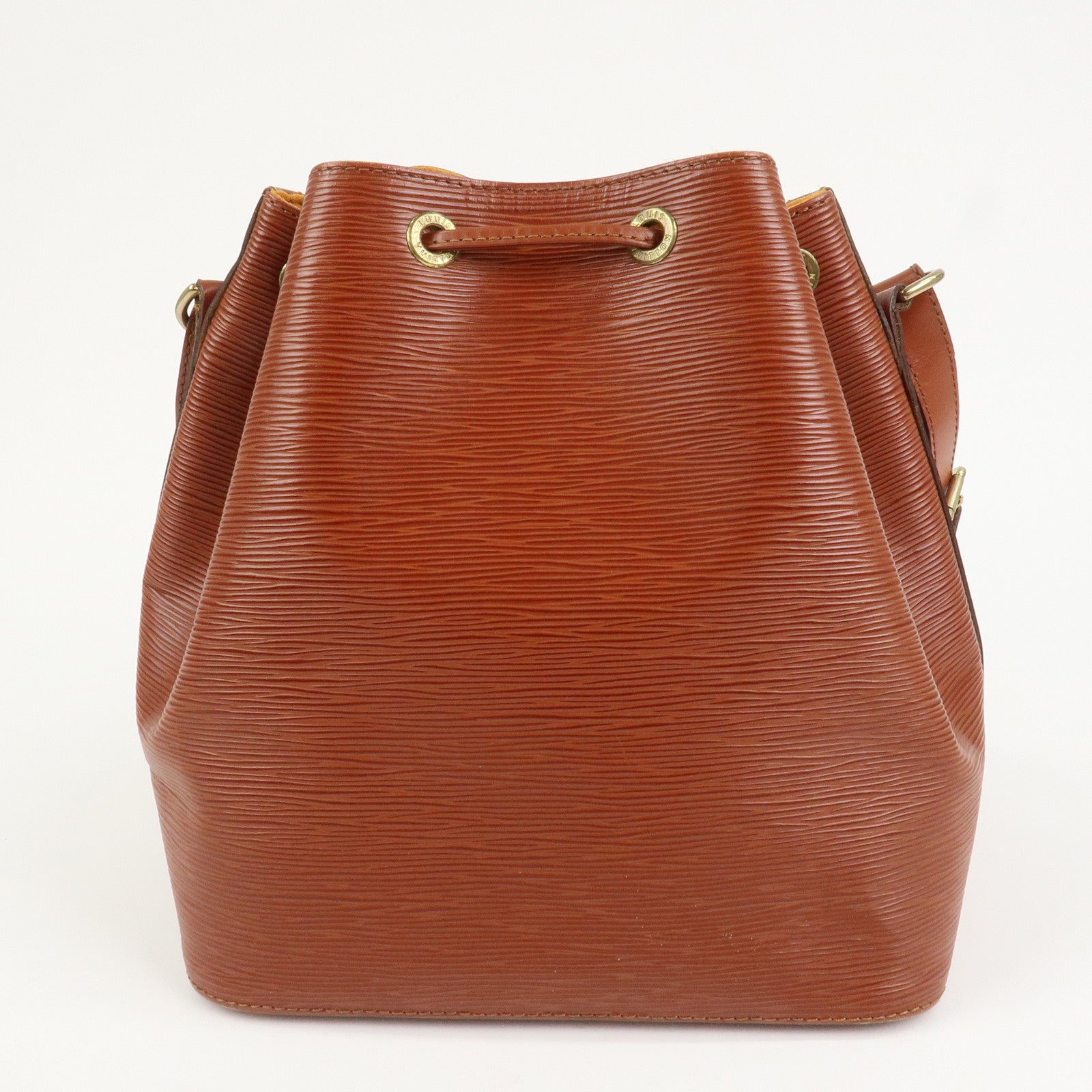 Louis Vuitton Epi Petit Noe Shoulder Bag Kenya Brown M44103