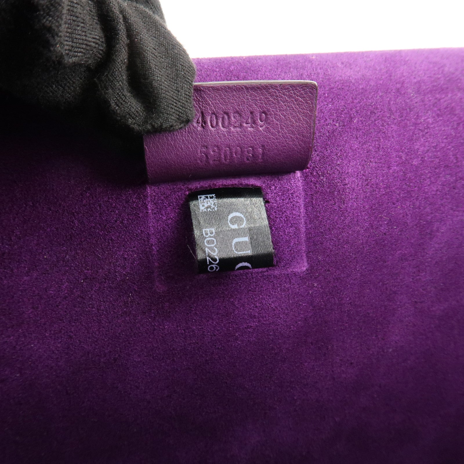 GUCCI Dionysus GG Supreme Suede Medium Chain Shoulder Bag 400249