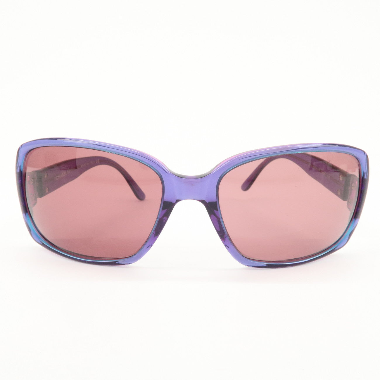CHANEL COCOMark Plastic Sunglasses Purple 5030 c.630 A 58□17 125
