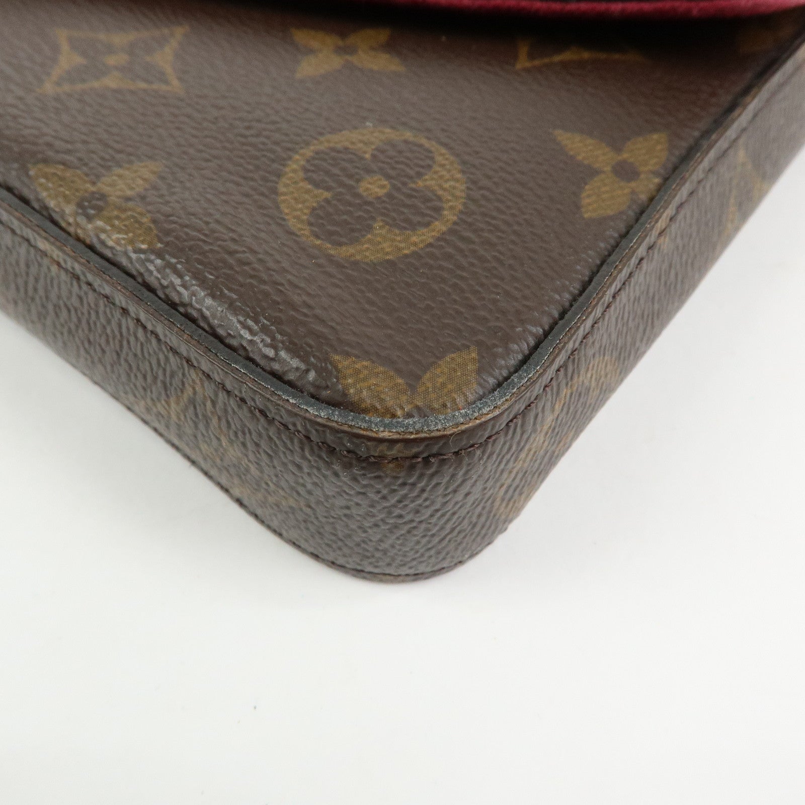 Louis Vuitton Monogram Pochette Felicie Shoulder Bag Brown M61276