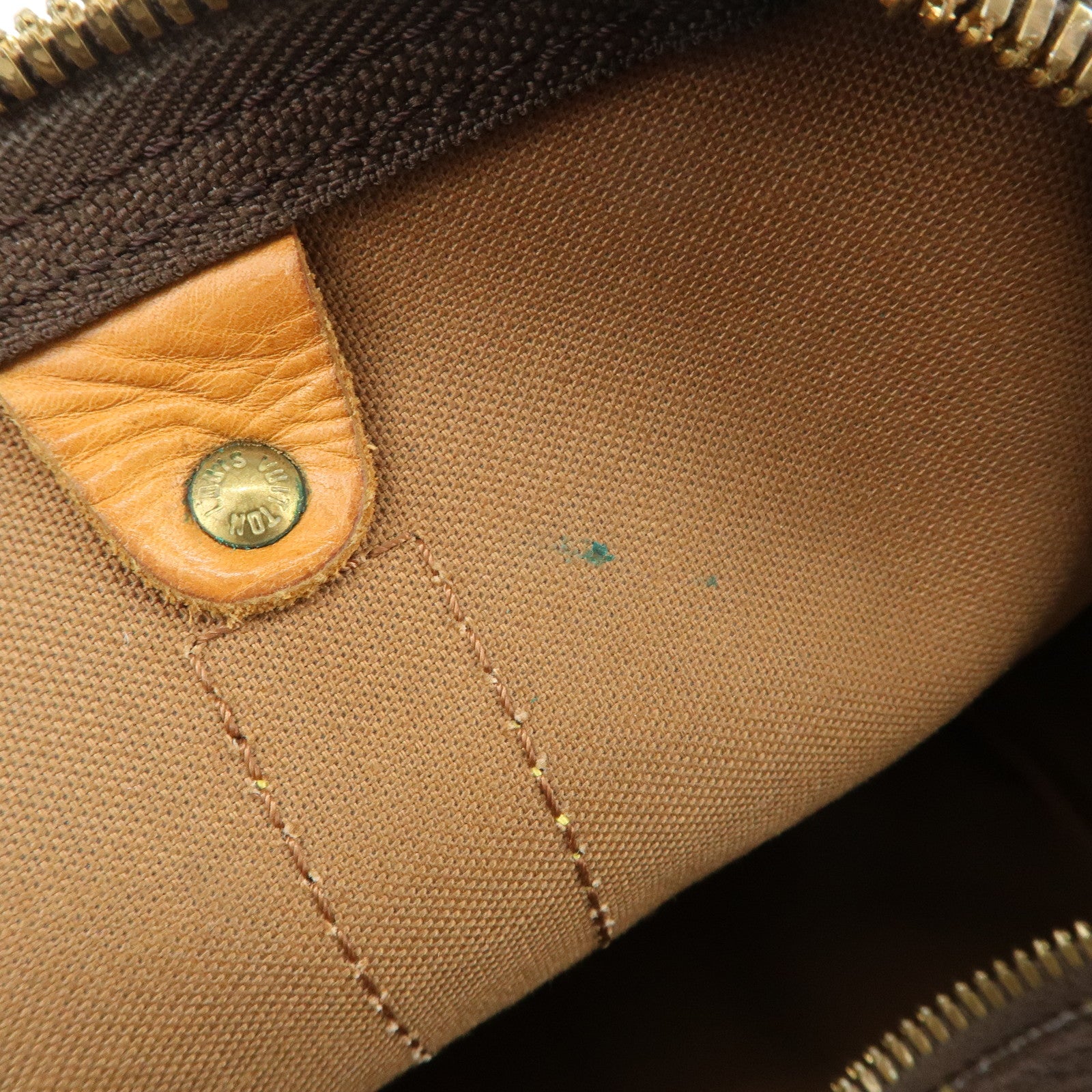 Louis Vuitton Monogram Keep All 45 Boston Bag Brown M41428