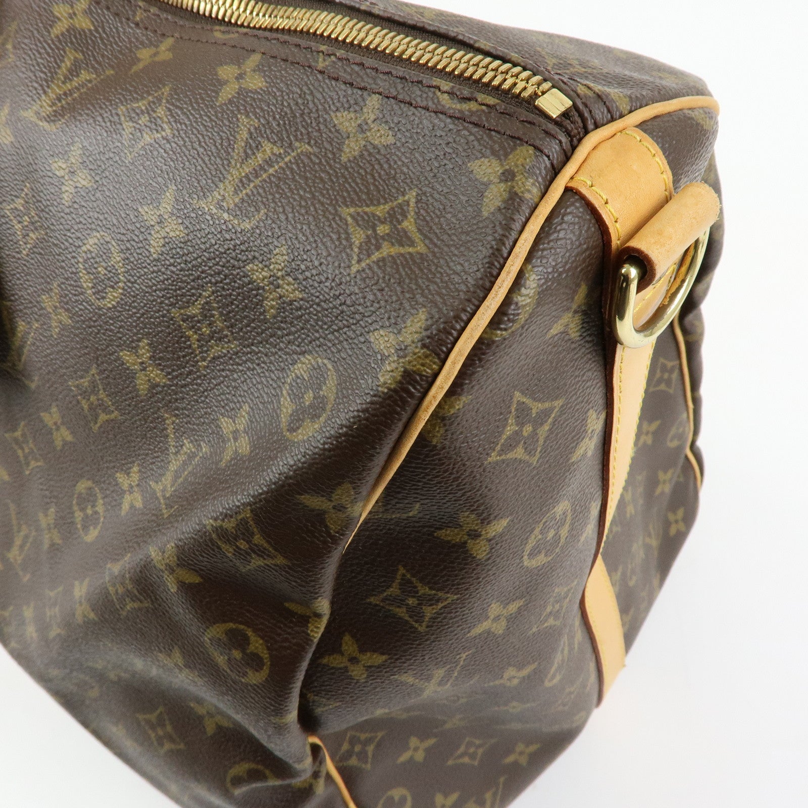 Louis Vuitton Monogram Keep All Bandouliere 60 Boston Bag M41412