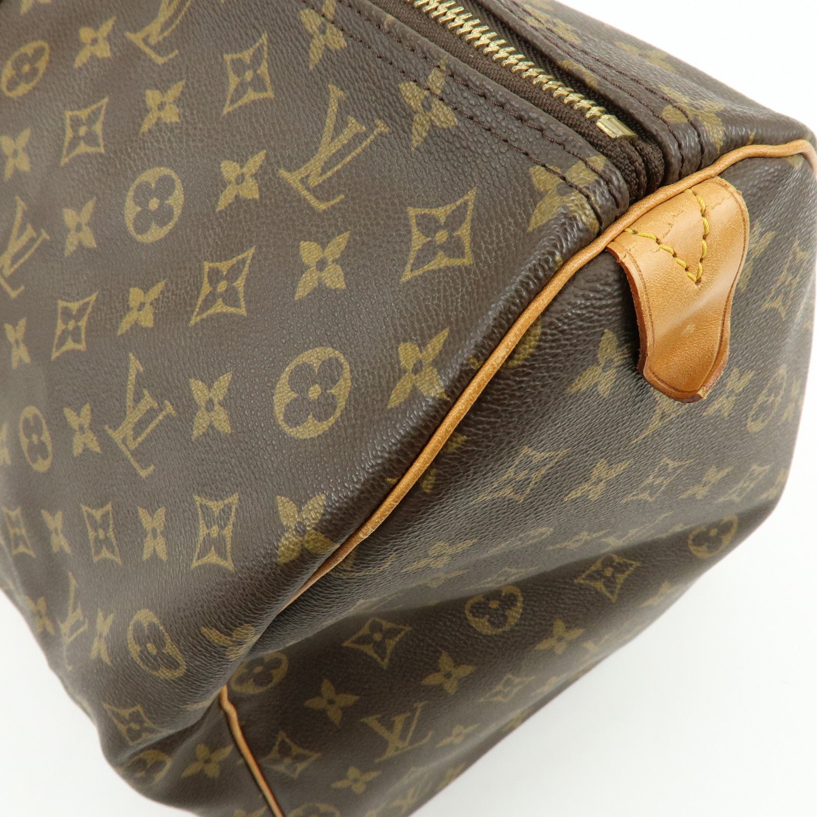 Louis Vuitton Monogram Keep All 60 Boston Bag Brown M41422