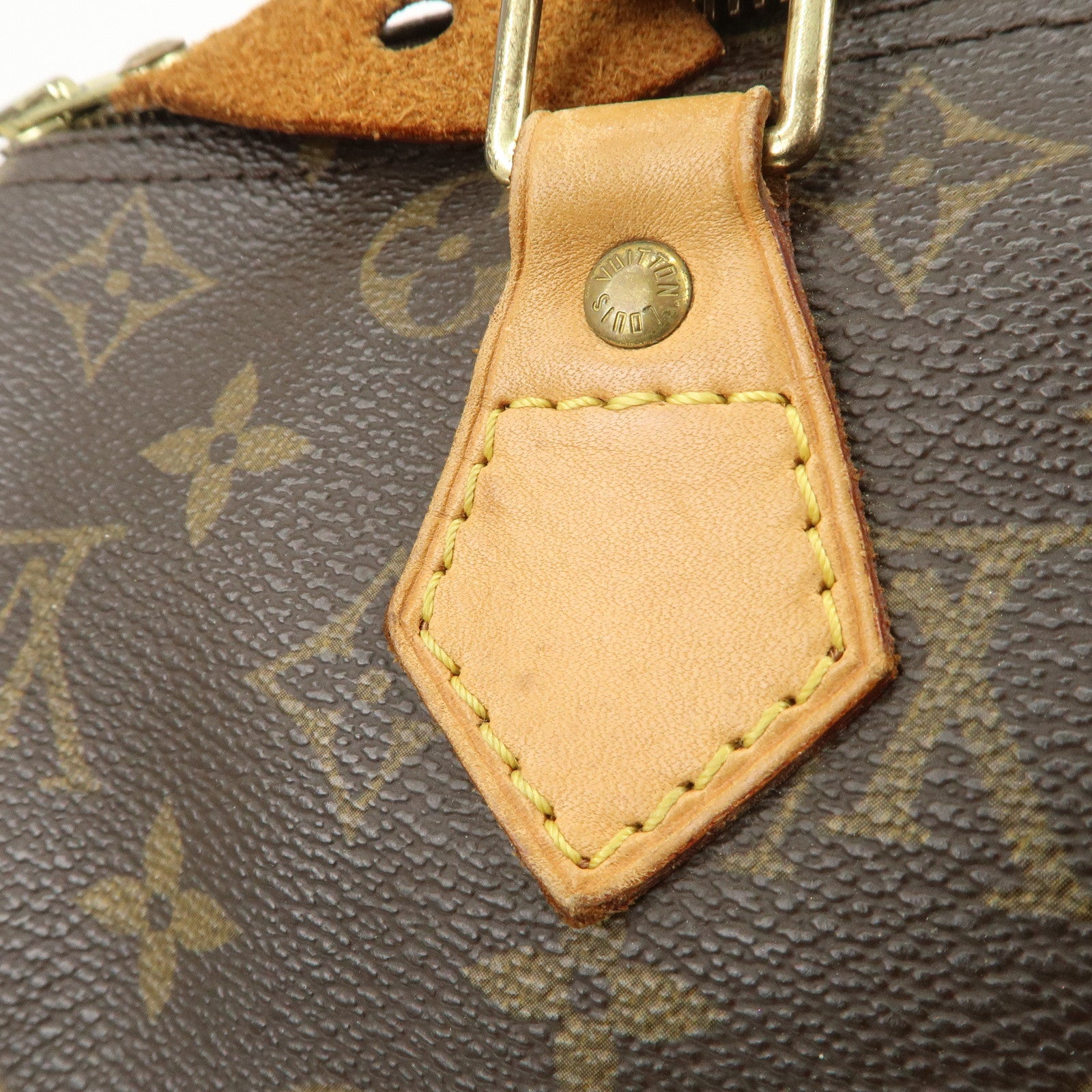 Louis Vuitton Monogram Speedy 30 Boston Bag Hand Bag Brown M41526