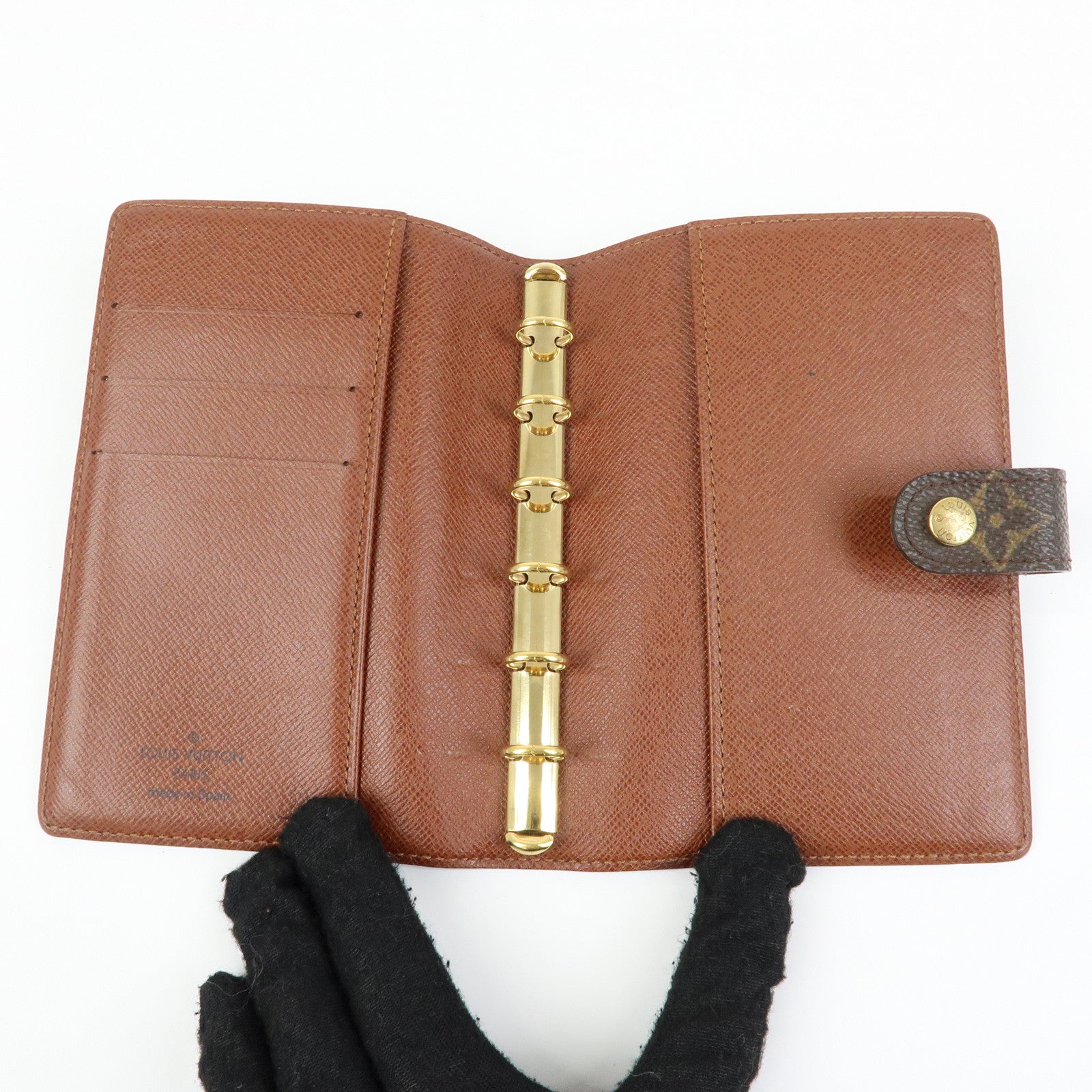 Louis Vuitton Monogram Agenda PM Planner Cover Brown R20005