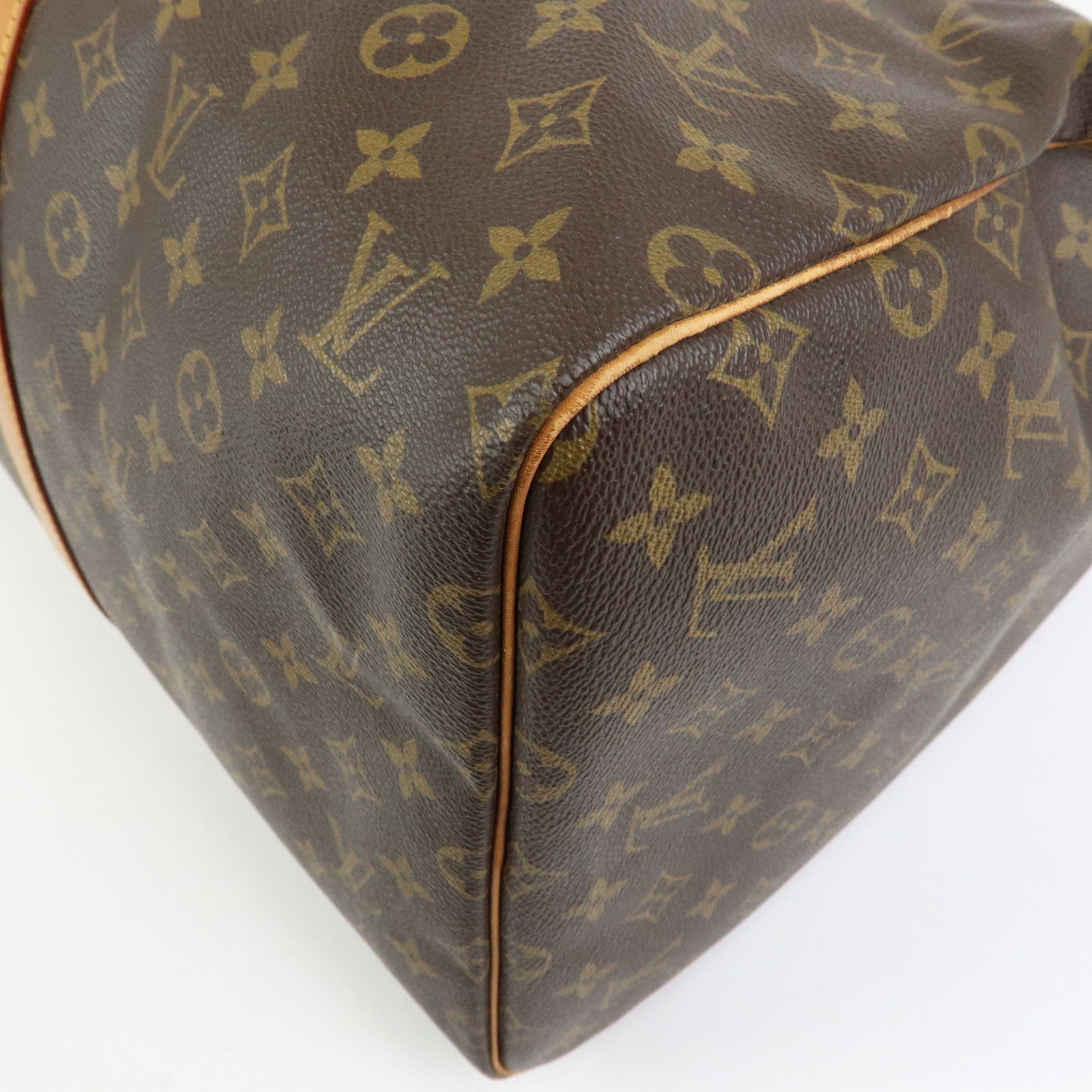 Louis Vuitton Monogram Keep All 55 Boston Bag Brown M41424