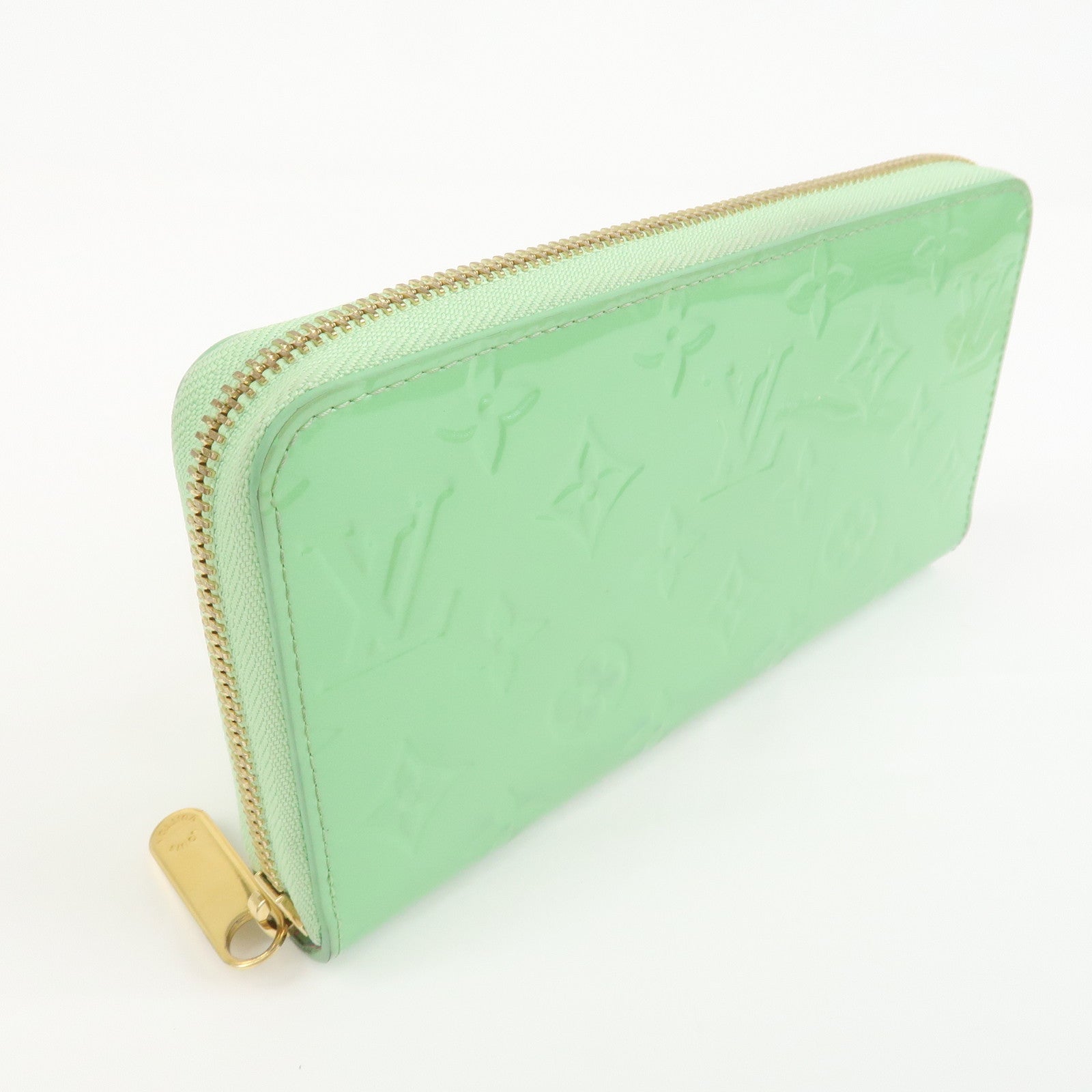 Louis Vuitton Monogram Vernis Zippy Wallet Gummy Apple M82065