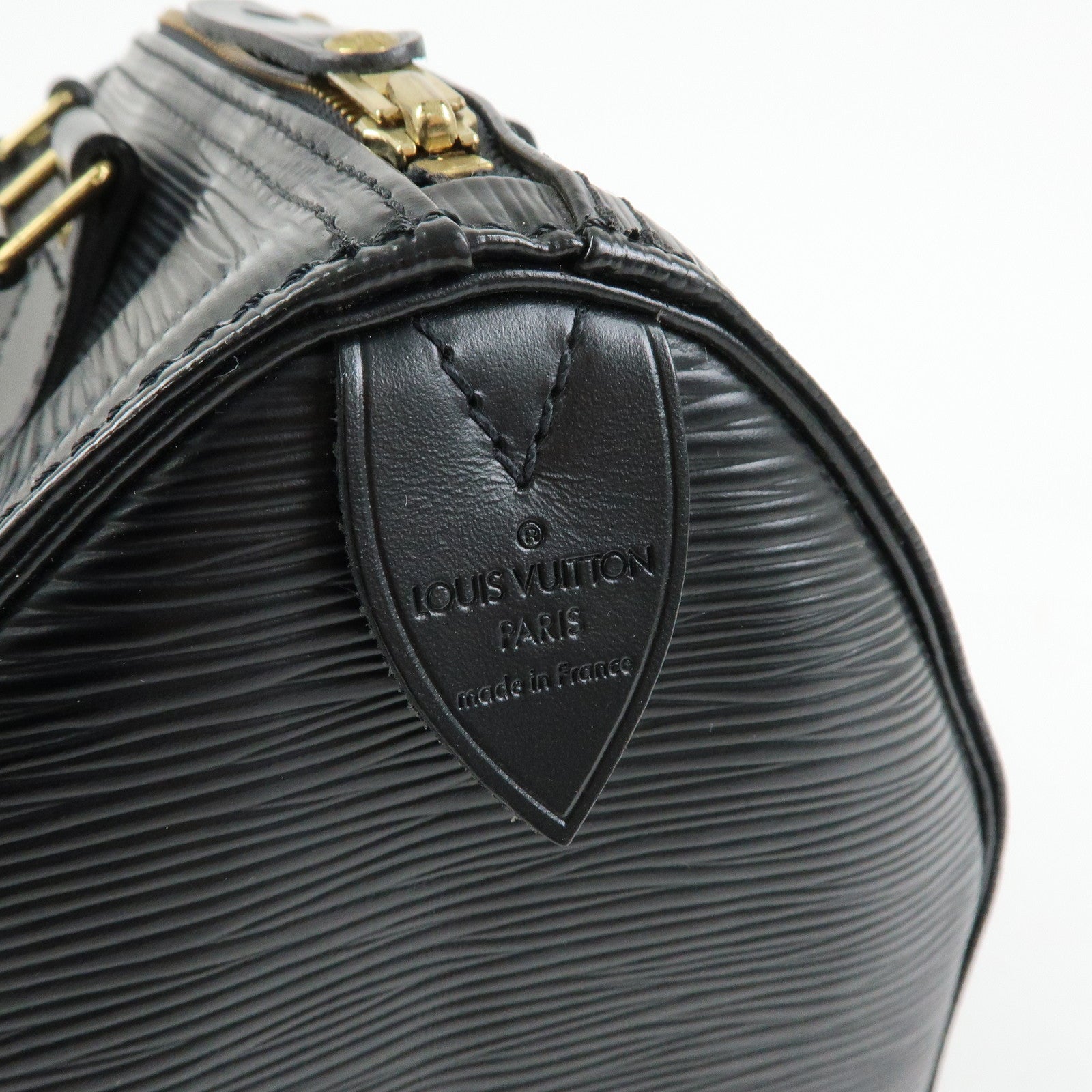 Louis Vuitton Epi Leather Speedy 25 Hand Bag Boston Bag Noir M59032