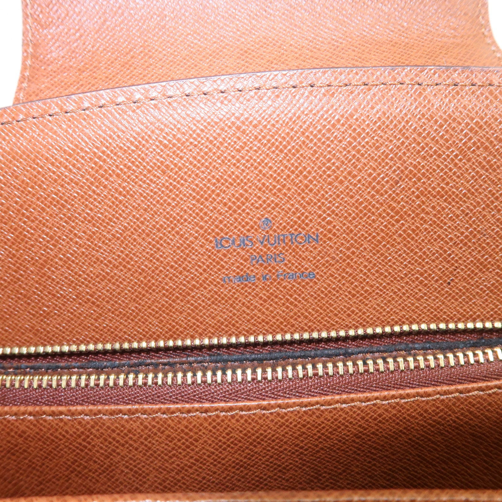 Louis Vuitton Monogram Courcelles Shoulder Bag Brown M51375