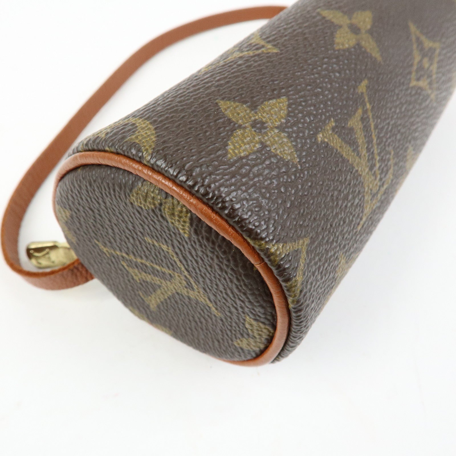 Louis Vuitton Monogram Canvas Mini Pouch for Papillon Bag Brown