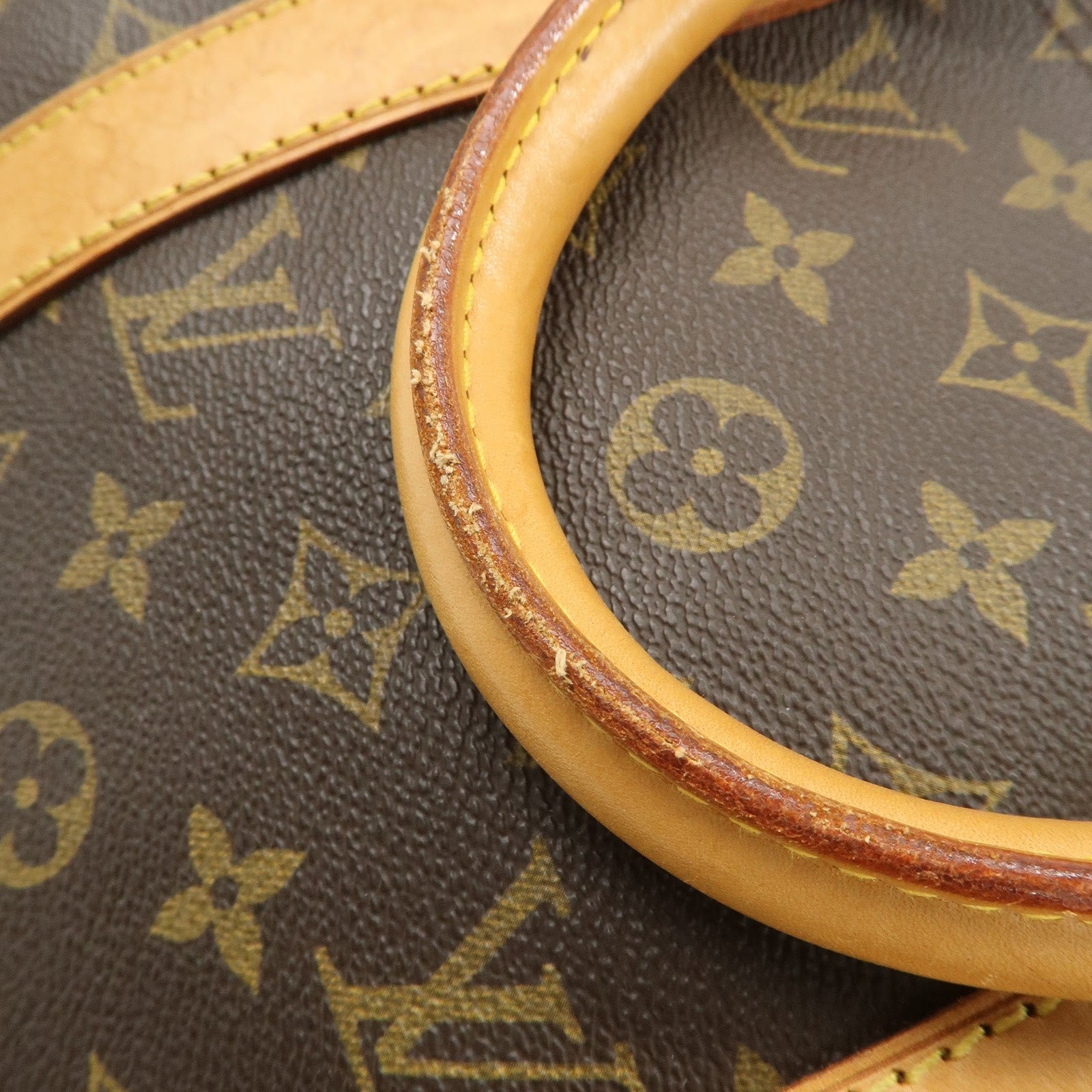 Louis Vuitton Monogram Keep All 50 Bag Boston Bag Brown M41426 Used