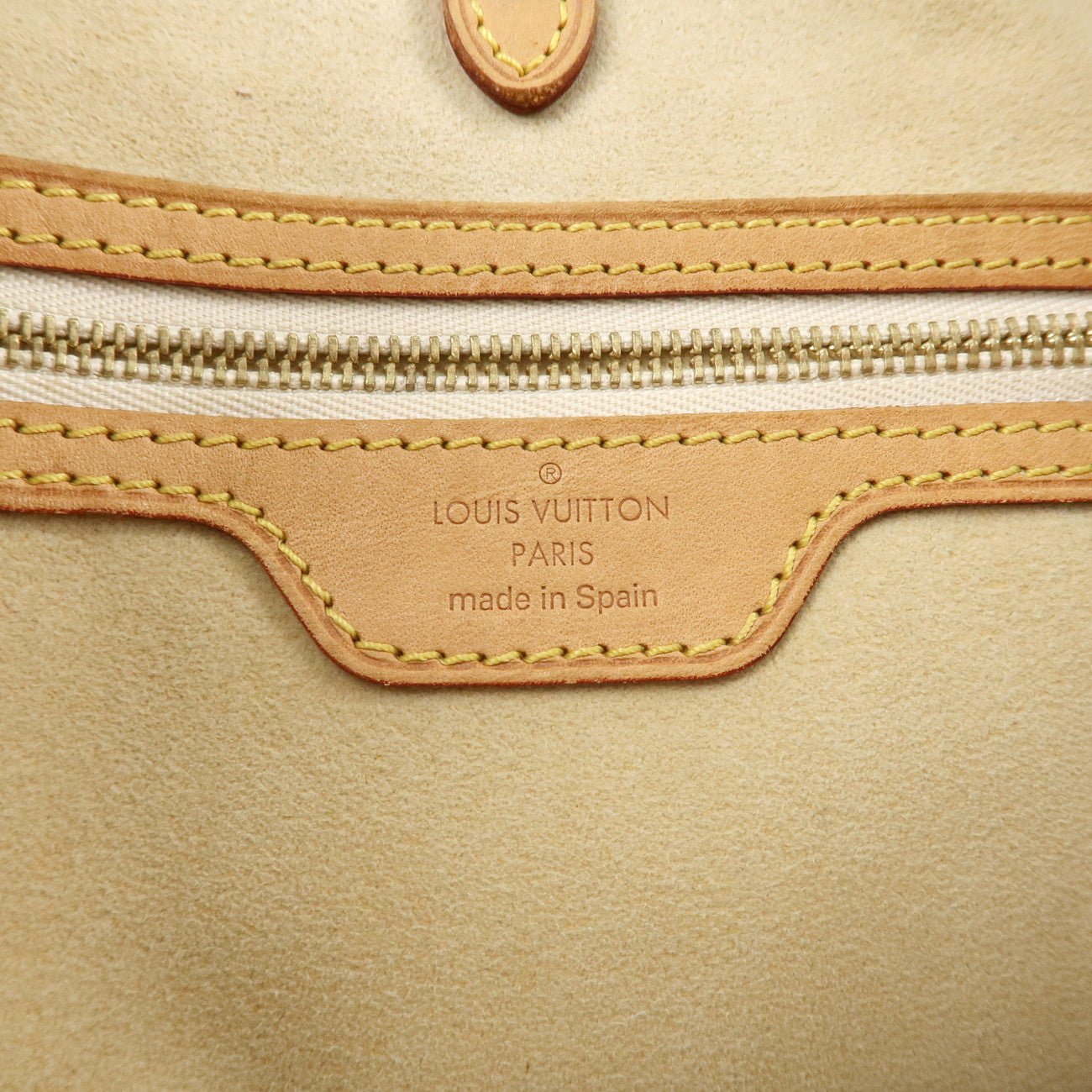 Louis Vuitton Damier Azur Hampstead MM Canvas Hand Bag N51206 Used