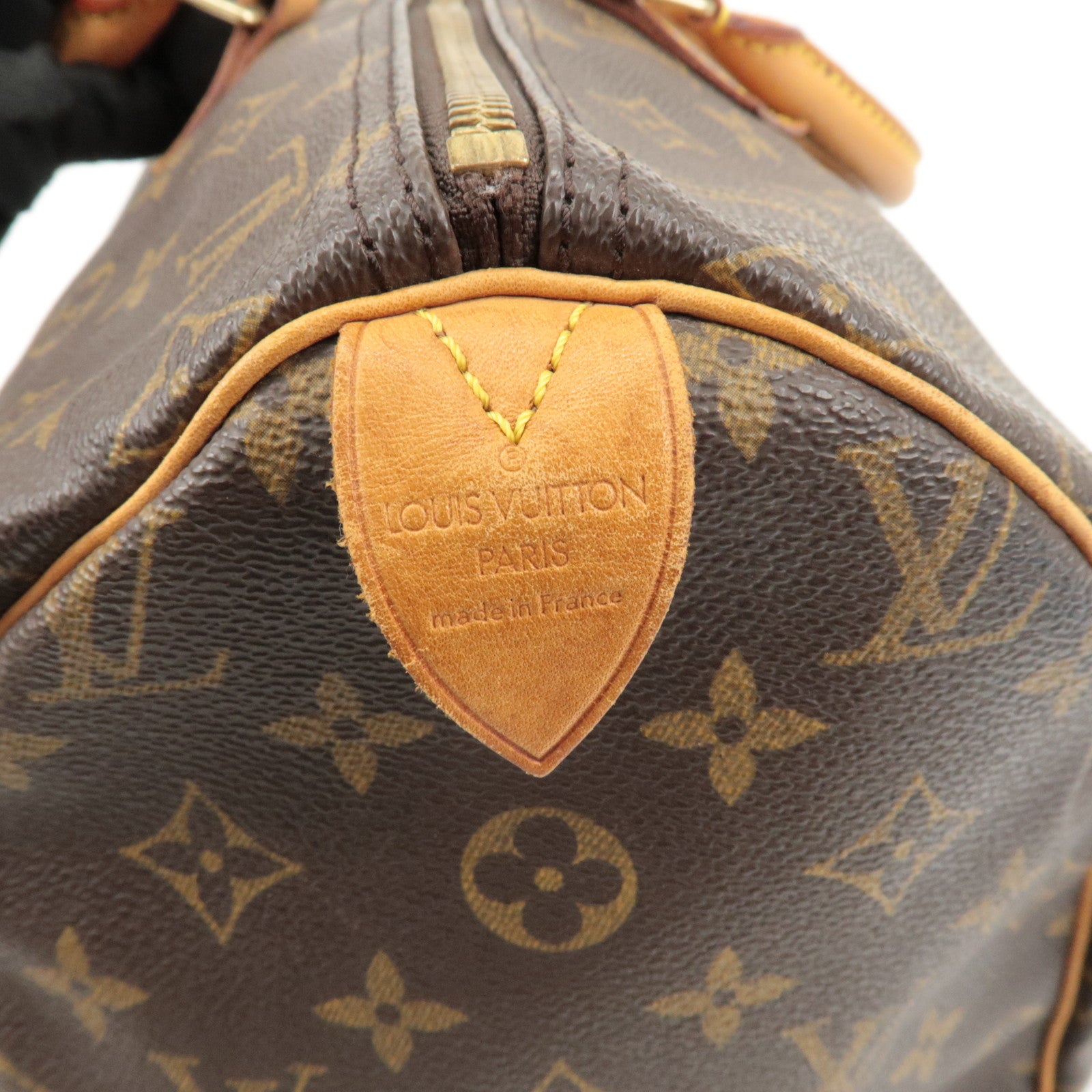 Louis Vuitton Monogram Speedy 40 Hand Bag Boston Bag M41522 Used