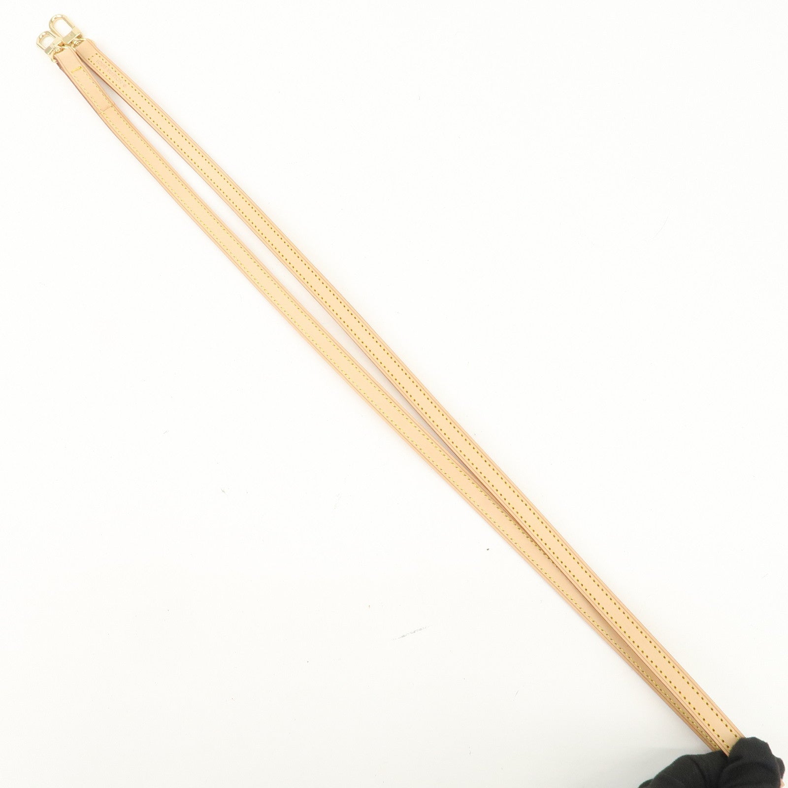 Louis Vuitton Nume Leather Shoulder Strap 115cm Natural