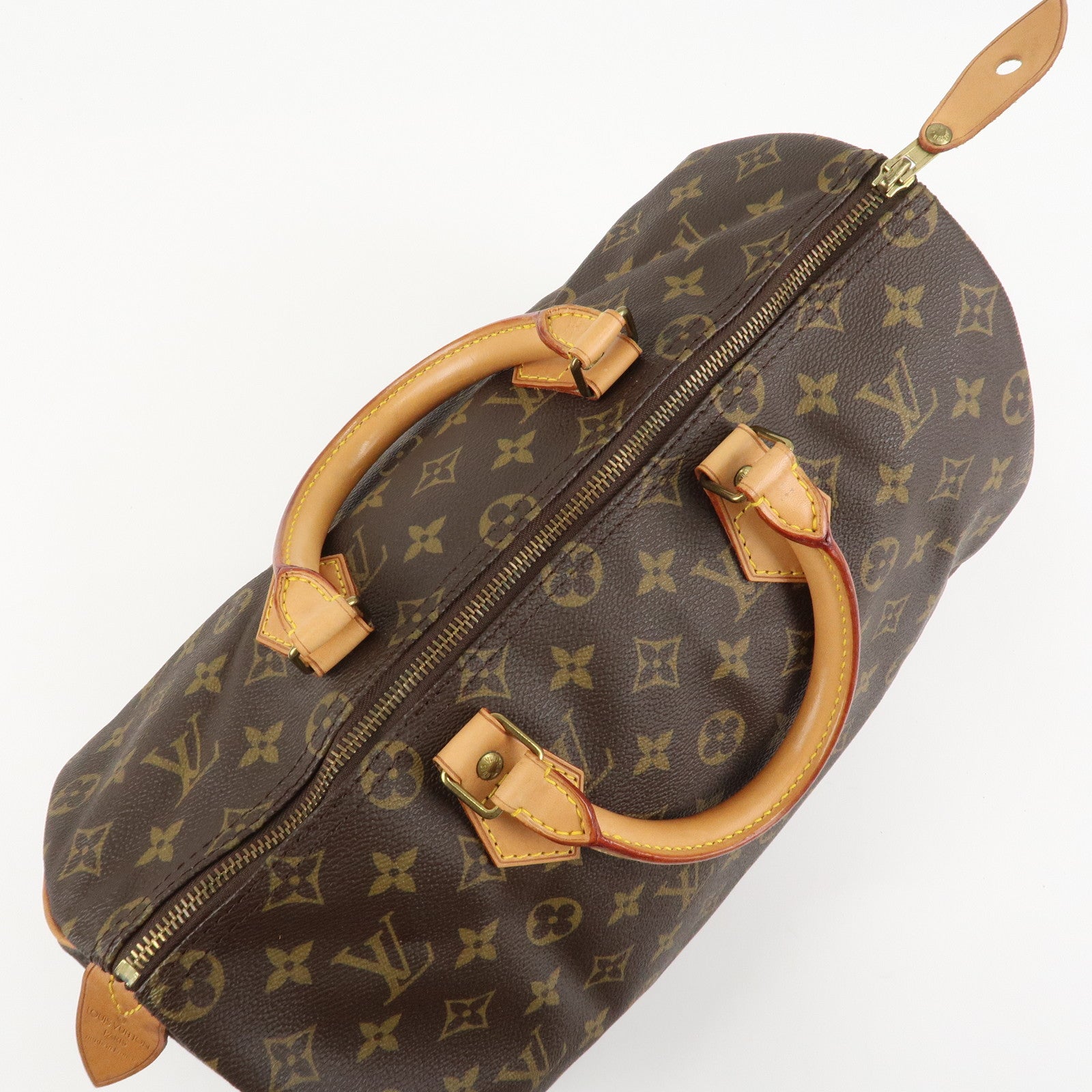 Louis Vuitton Monogram Speedy 35 Boston Bag Hand Bag M41524 Used